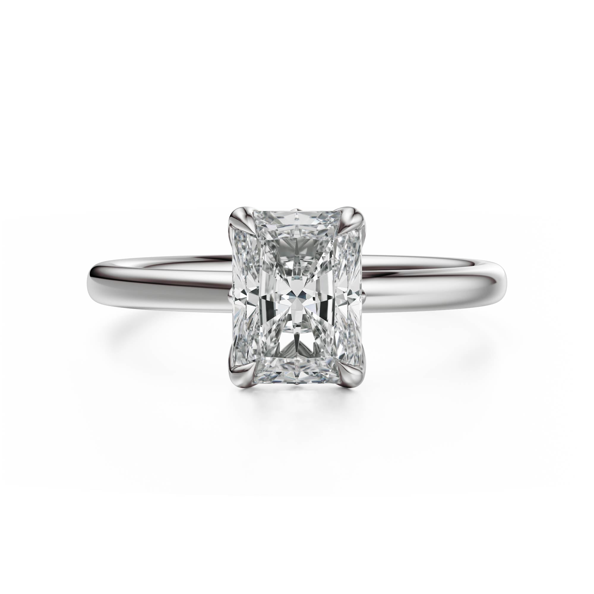 The Secret Garden Ring | Radiant | Setting Only