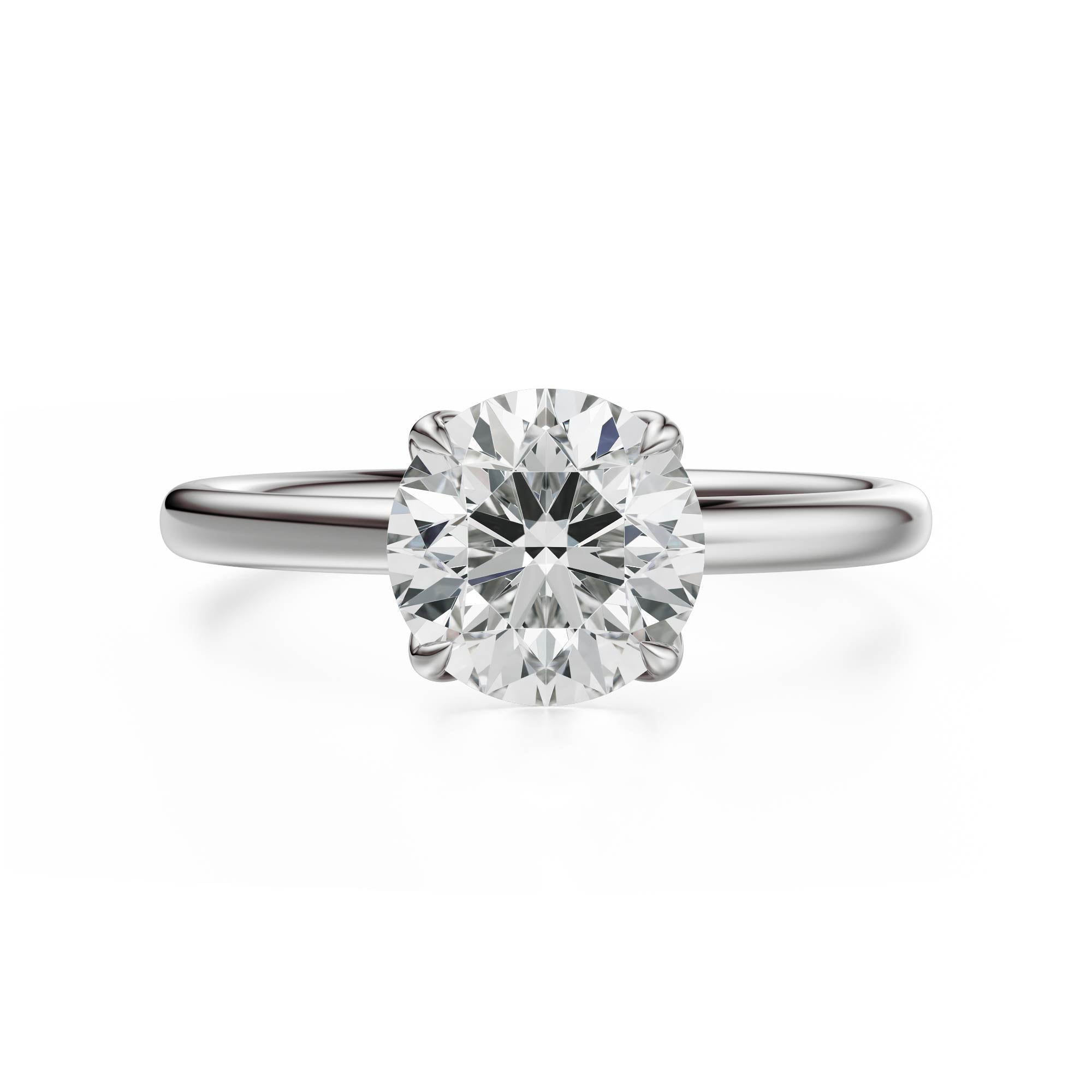 The Secret Garden Ring | Round | Setting Only