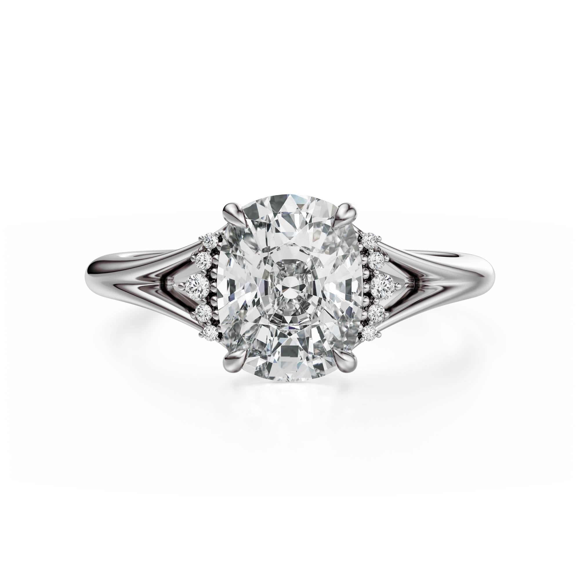 The Serendipity Ring | Elongated Cushion