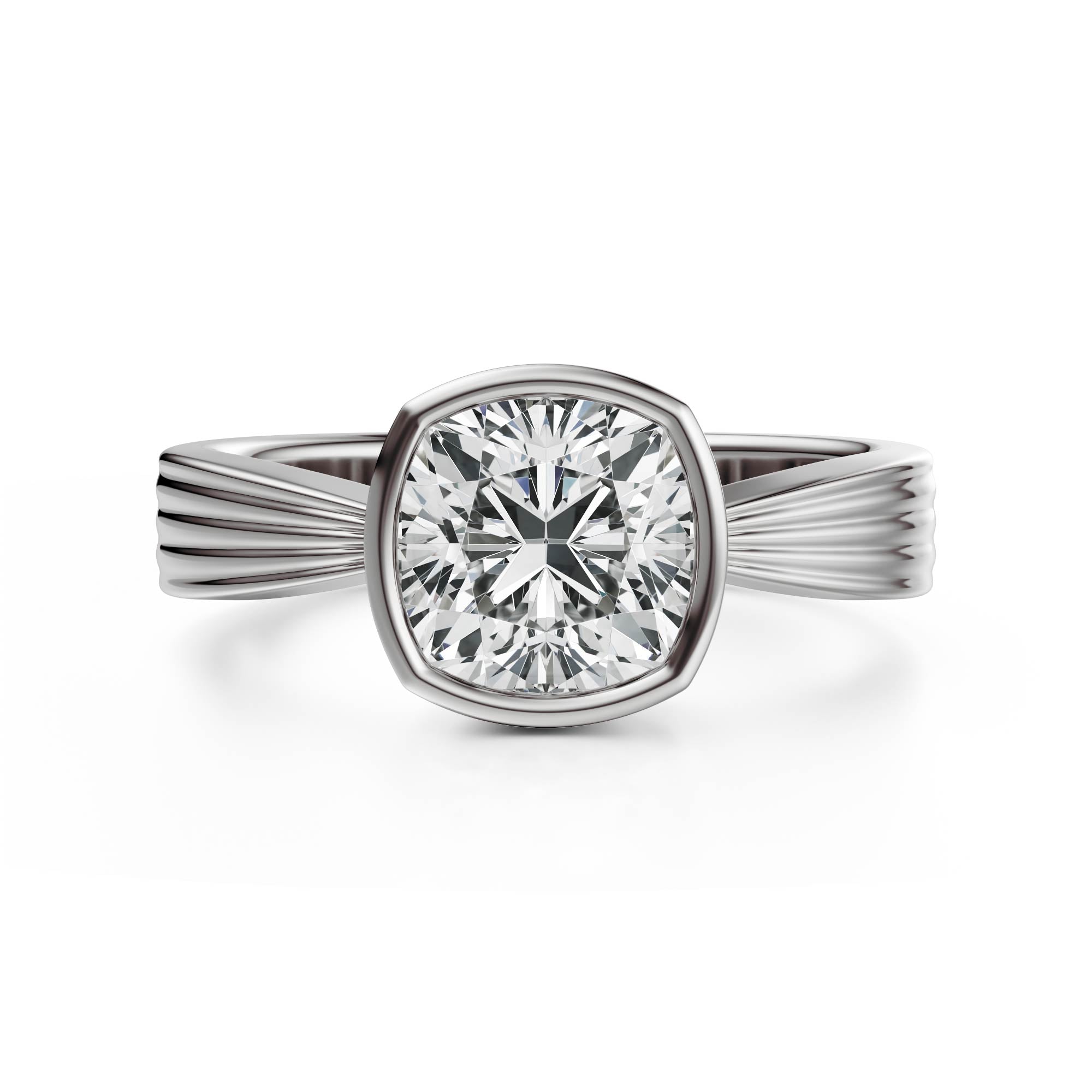 The Veil Ring | Cushion - Lavender Creek Gems