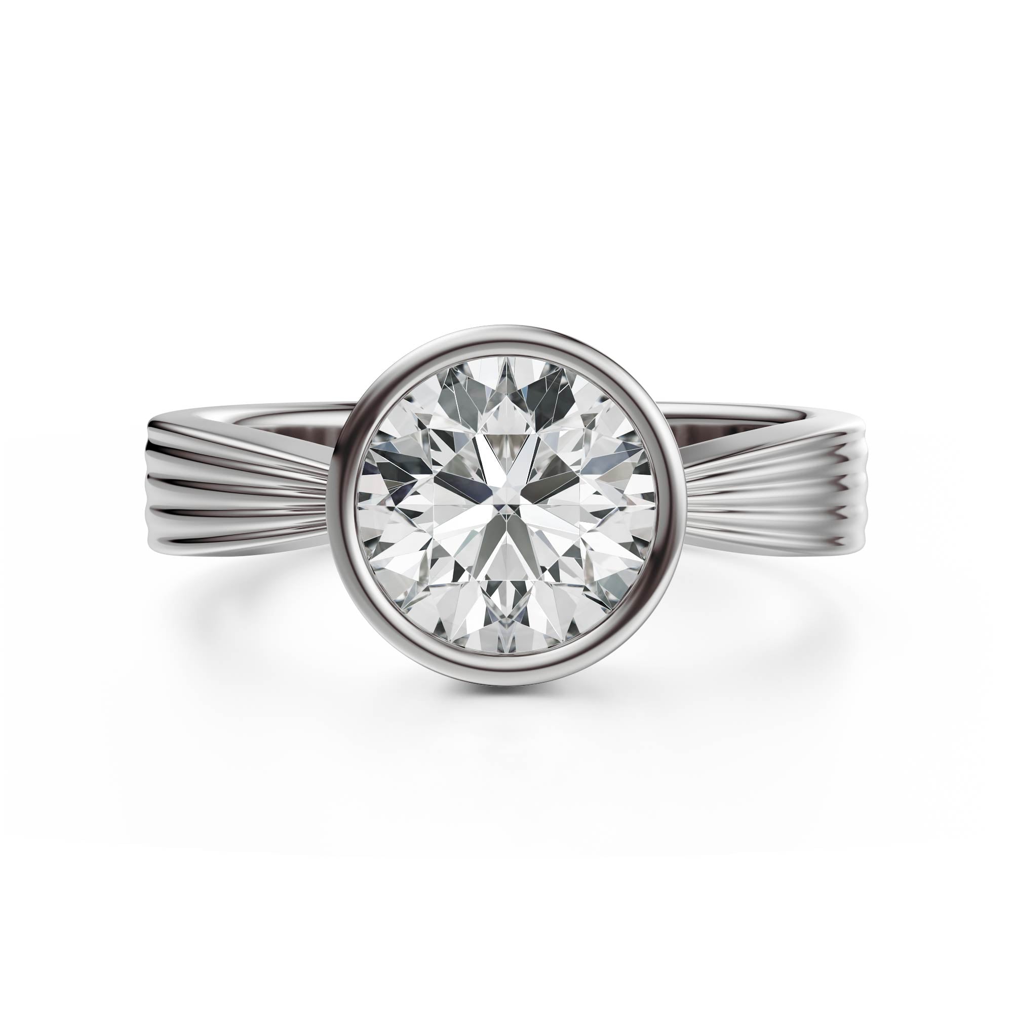 The Veil Ring | Round - Lavender Creek Gems