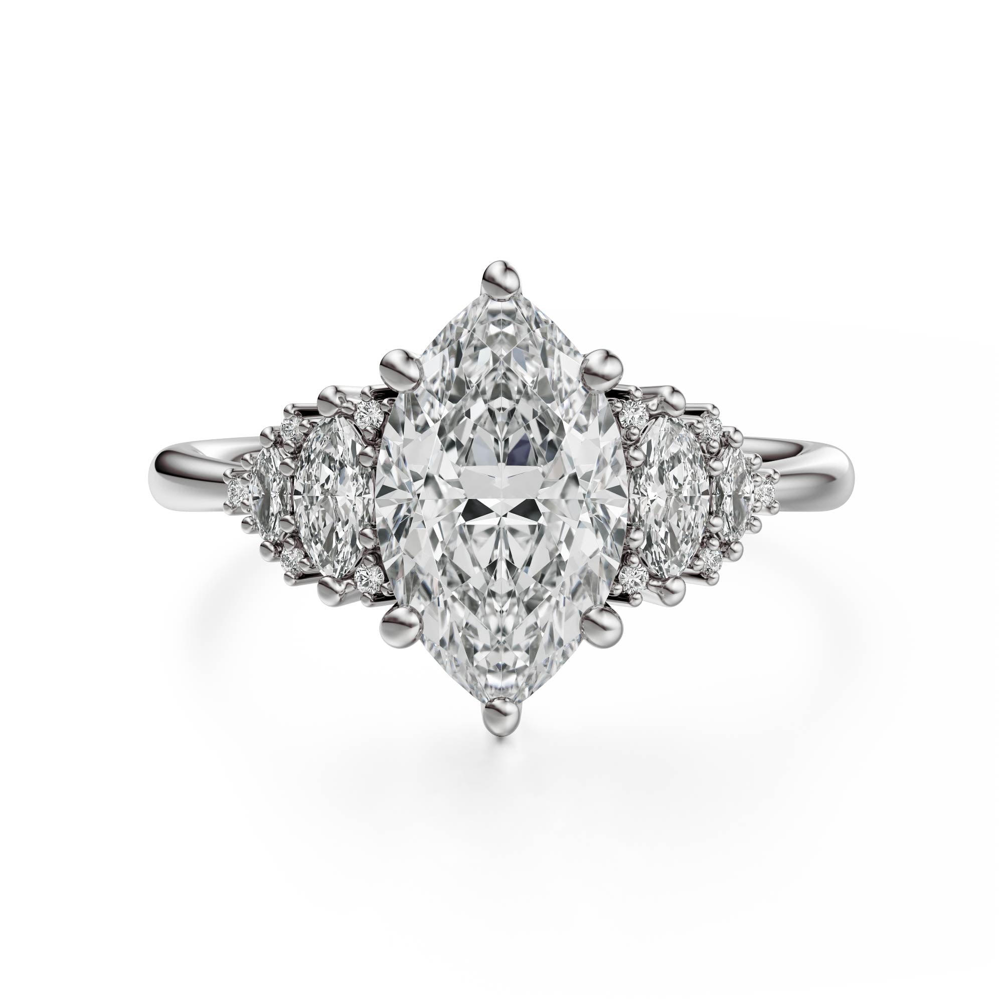 The Vivienne Ring | Marquise