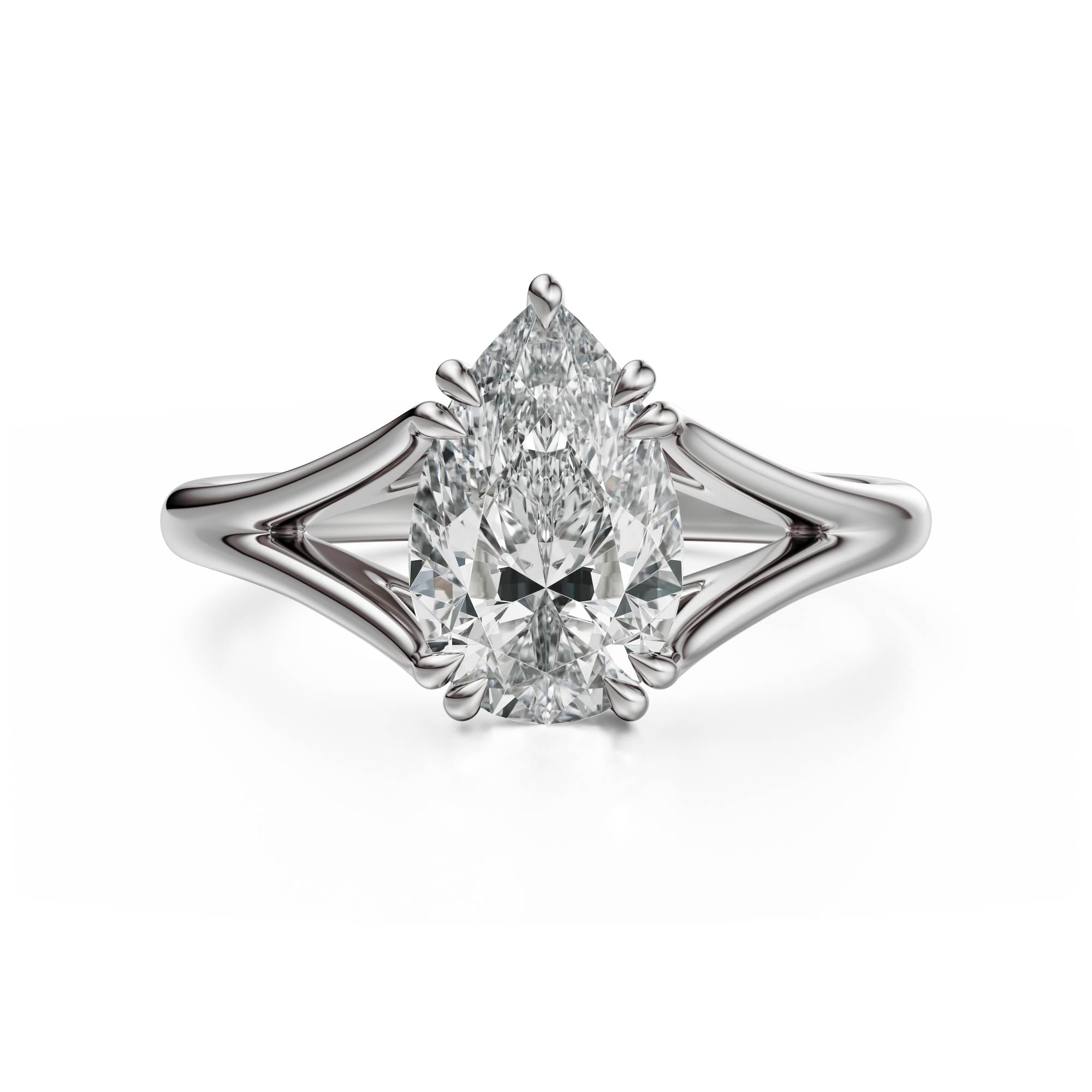 The Weaver Ring | Pear | Setting Only - Lavender Creek Gems