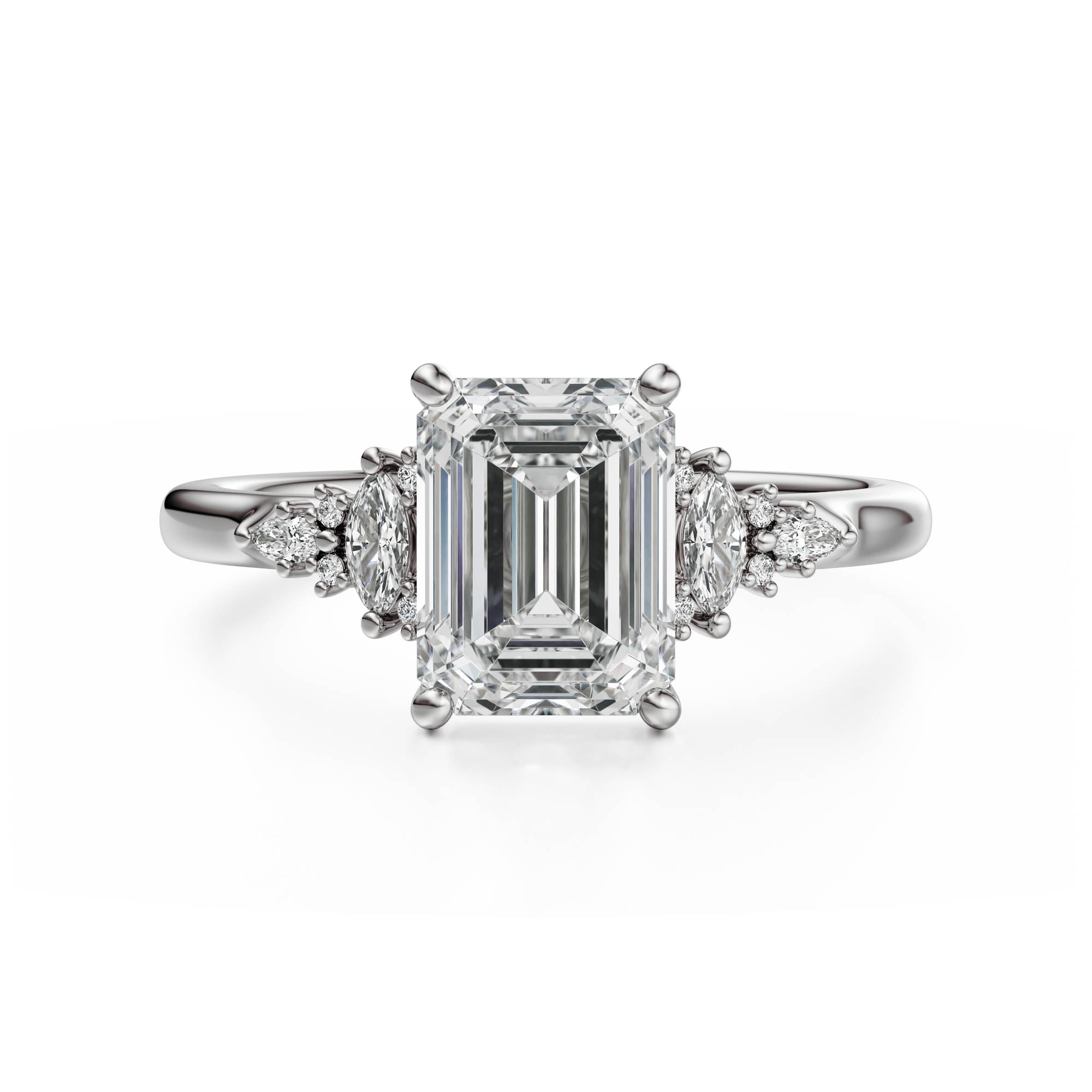 The Maeve Ring | Emerald