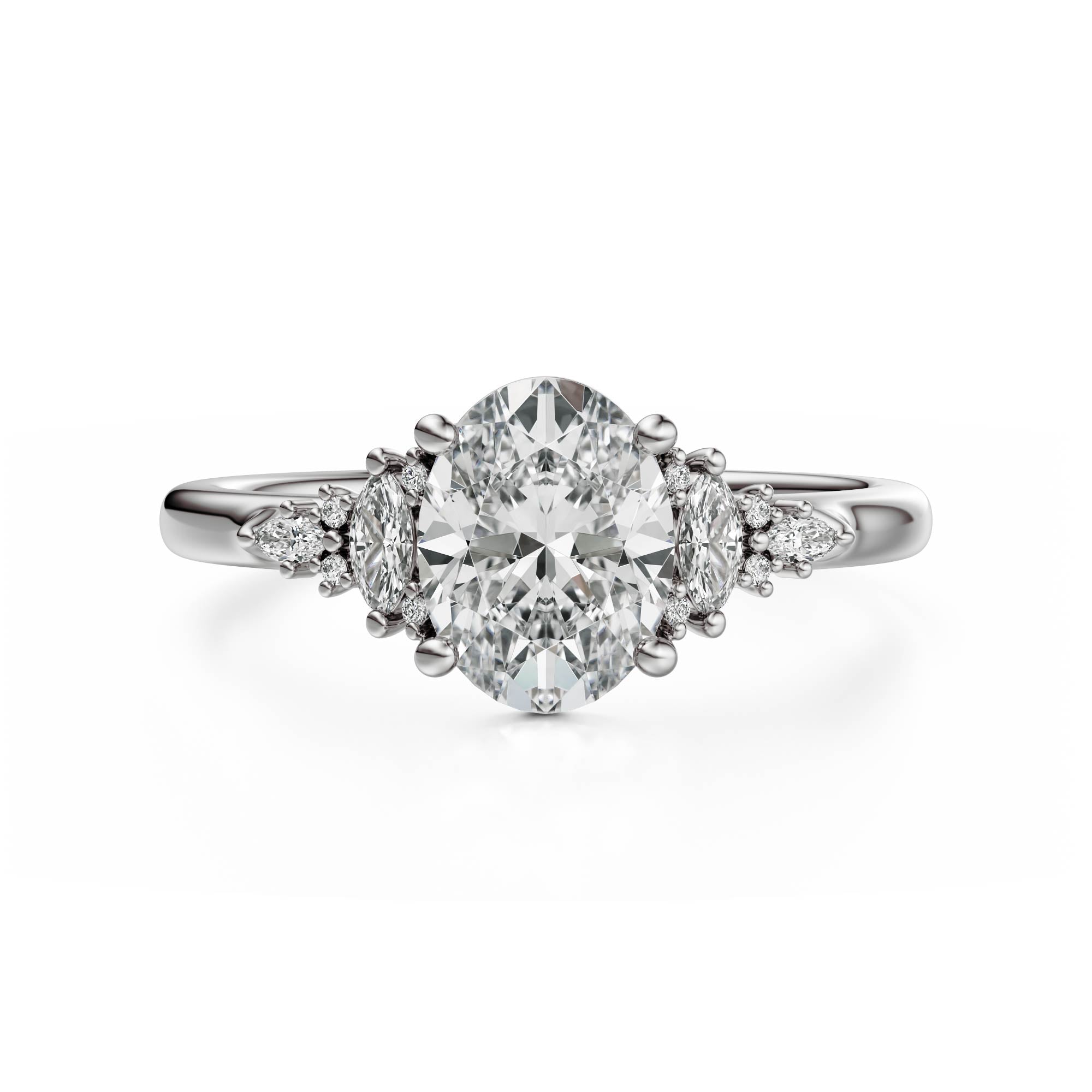 The Maeve Ring | Oval