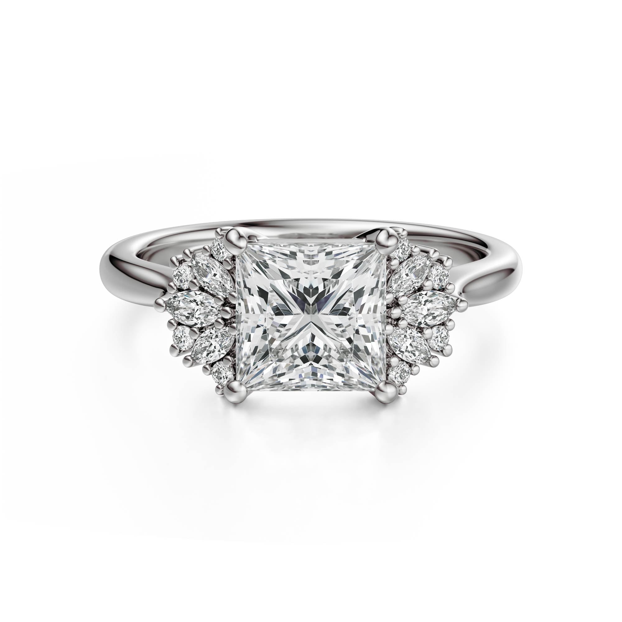 The Ambrosia Ring | Princess - Lavender Creek Gems