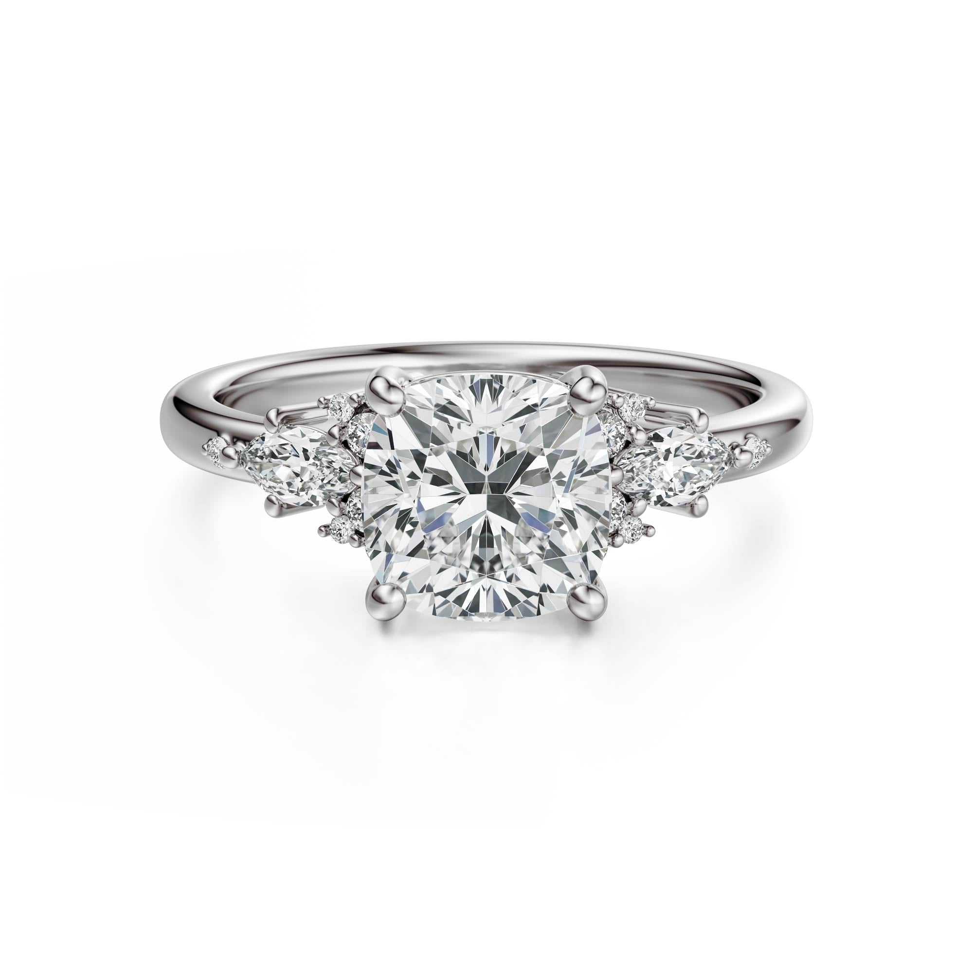 The Ascendant Ring | Cushion - Lavender Creek Gems