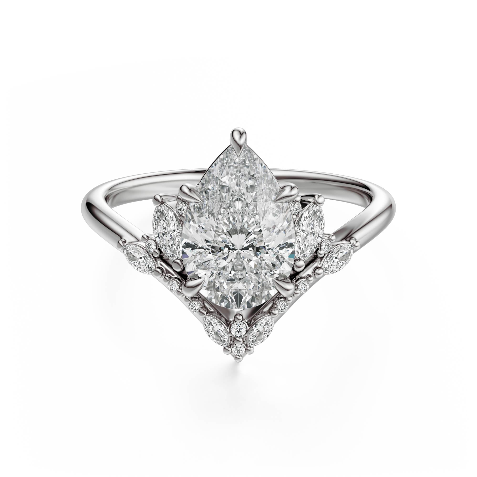 The Aurora Ring | Setting Only