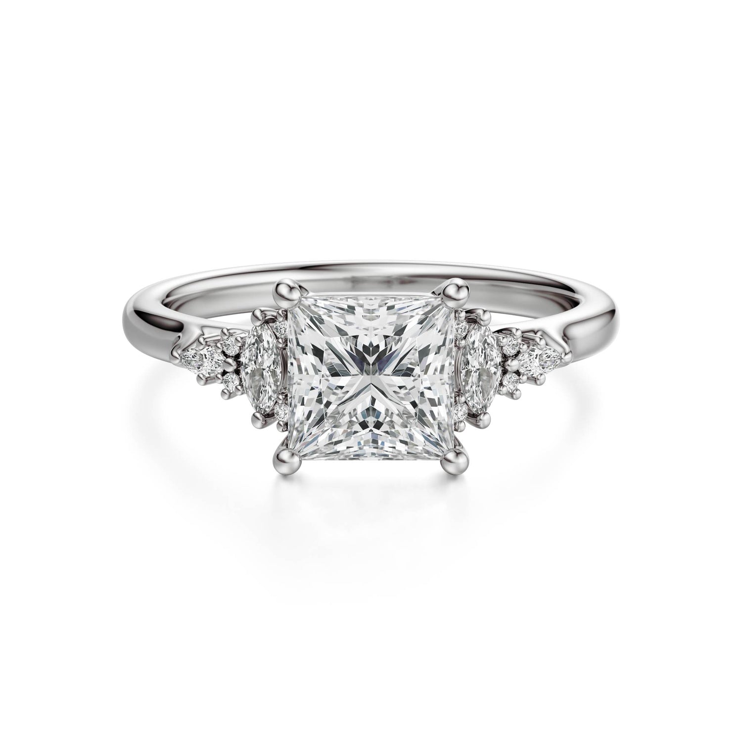The Maeve Ring | Princess - Lavender Creek Gems