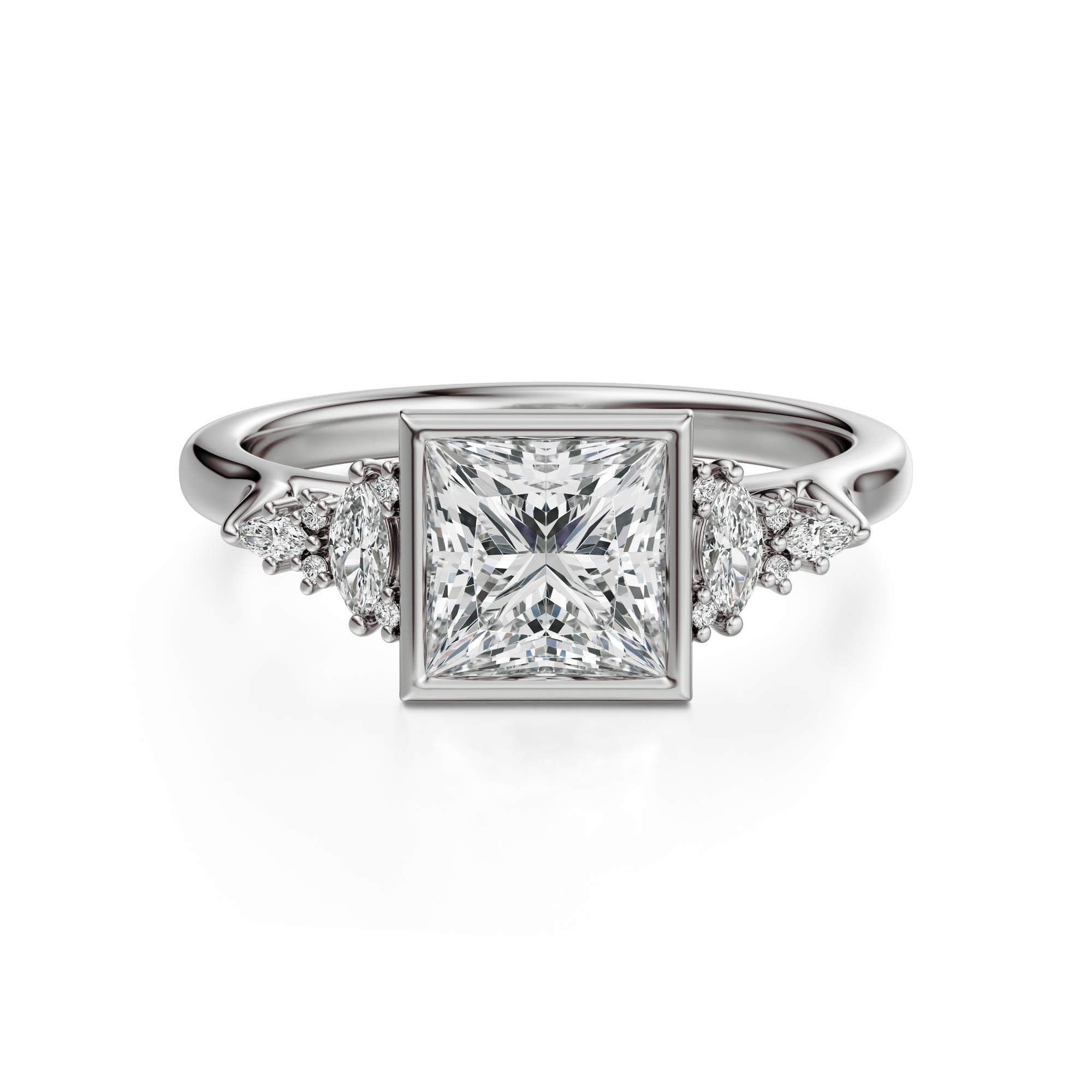 The Bezel Maeve Ring | Princess