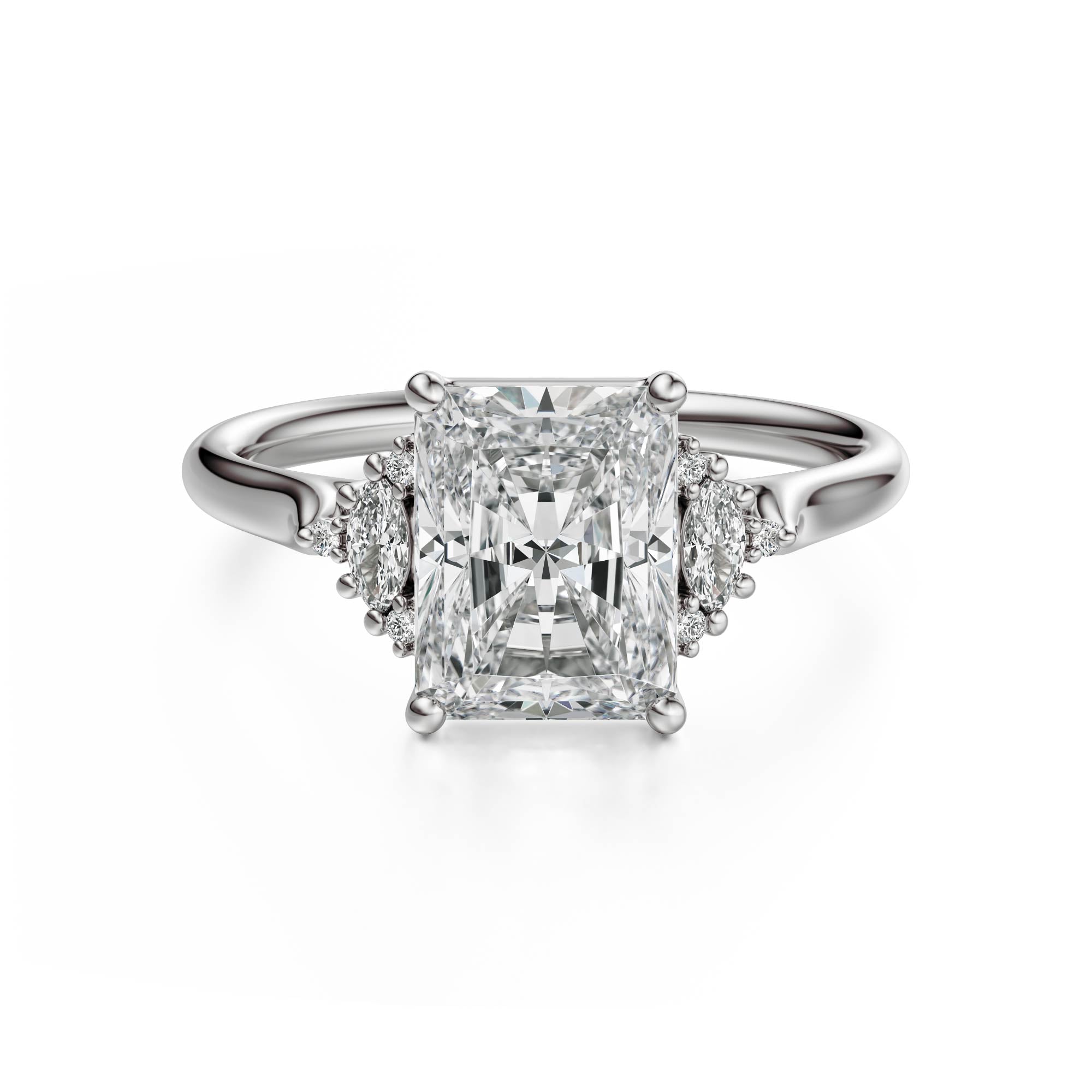 The Maren Ring | Radiant | Setting Only