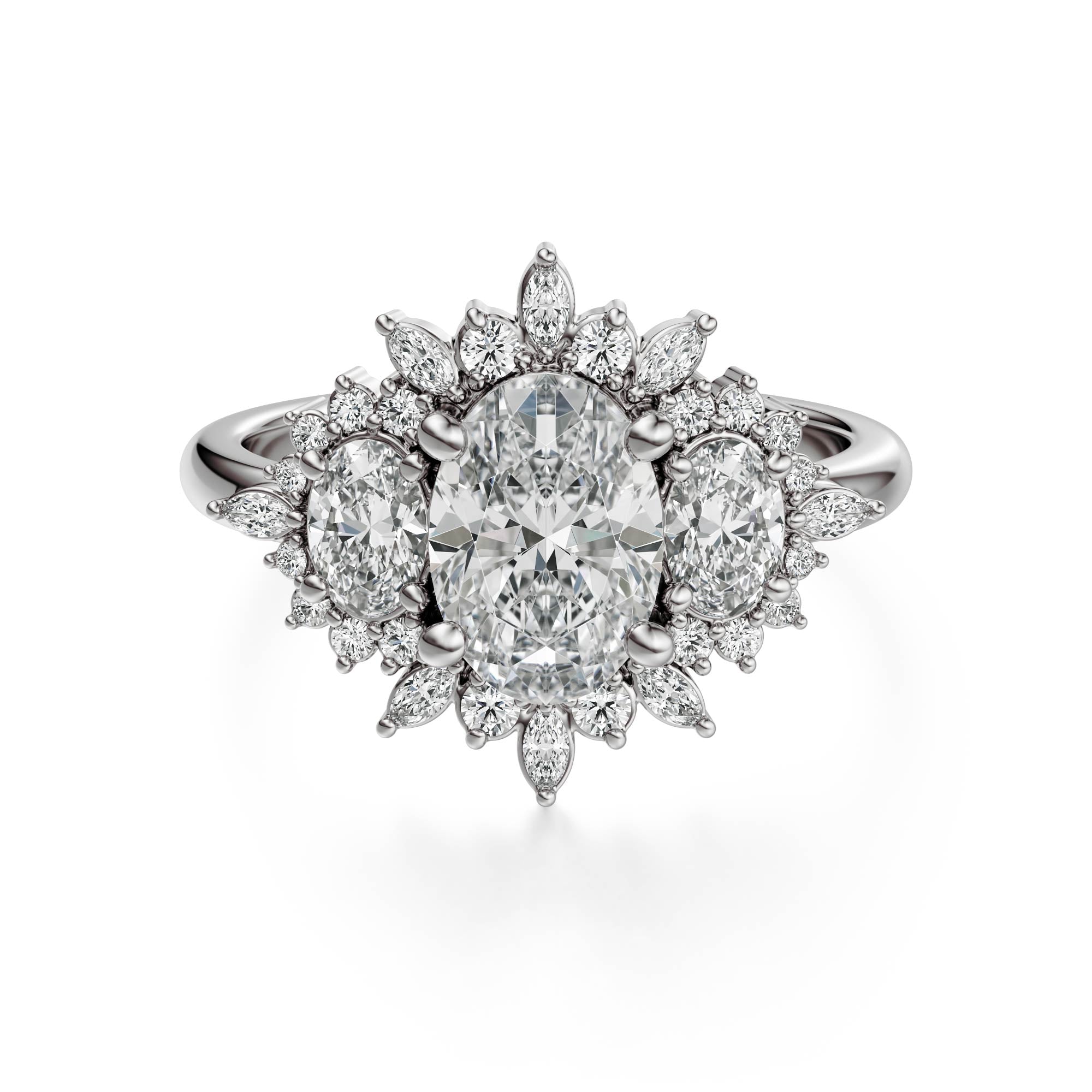 The Marial Ring | Oval