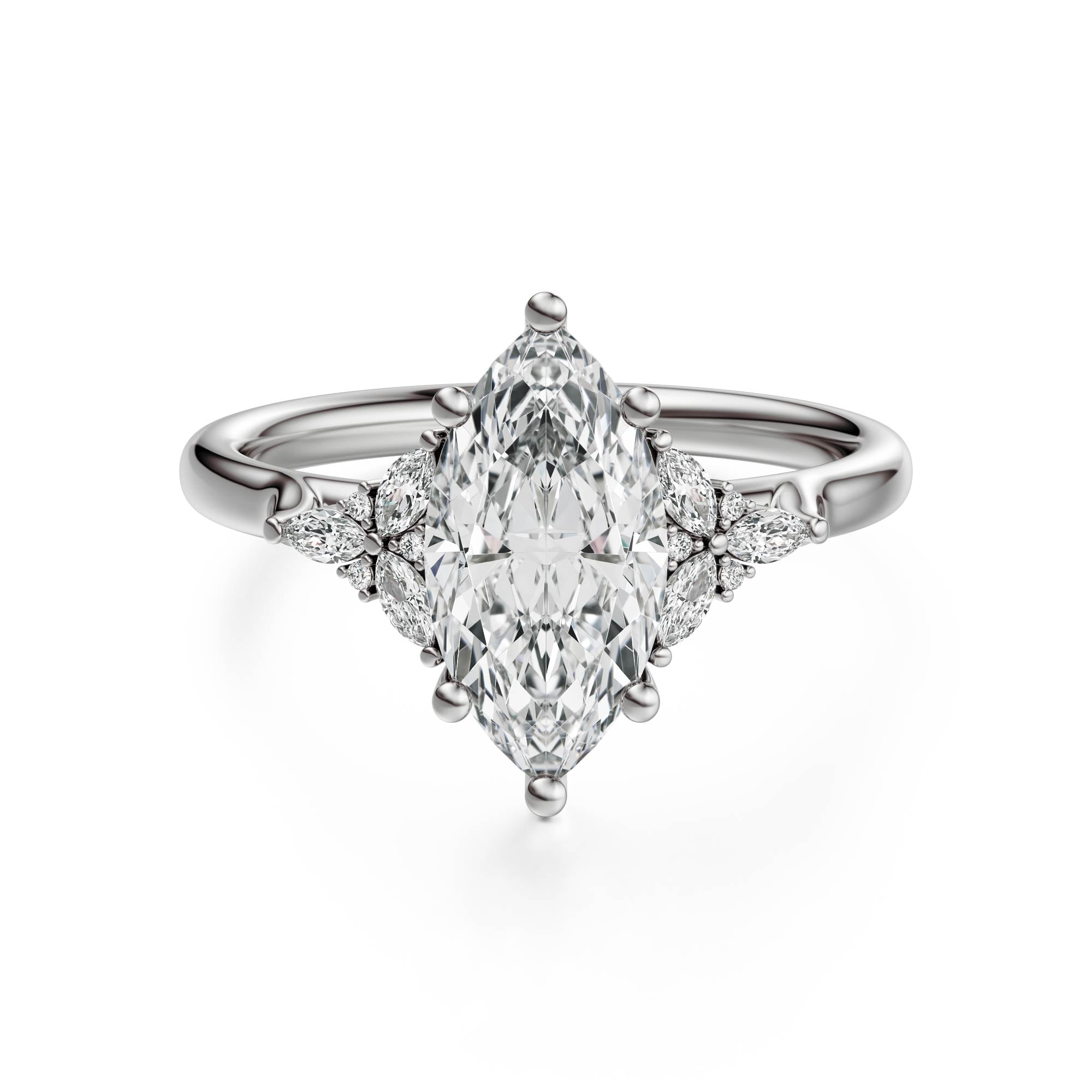 The Meadow Ring | Marquise | Setting Only - Lavender Creek Gems