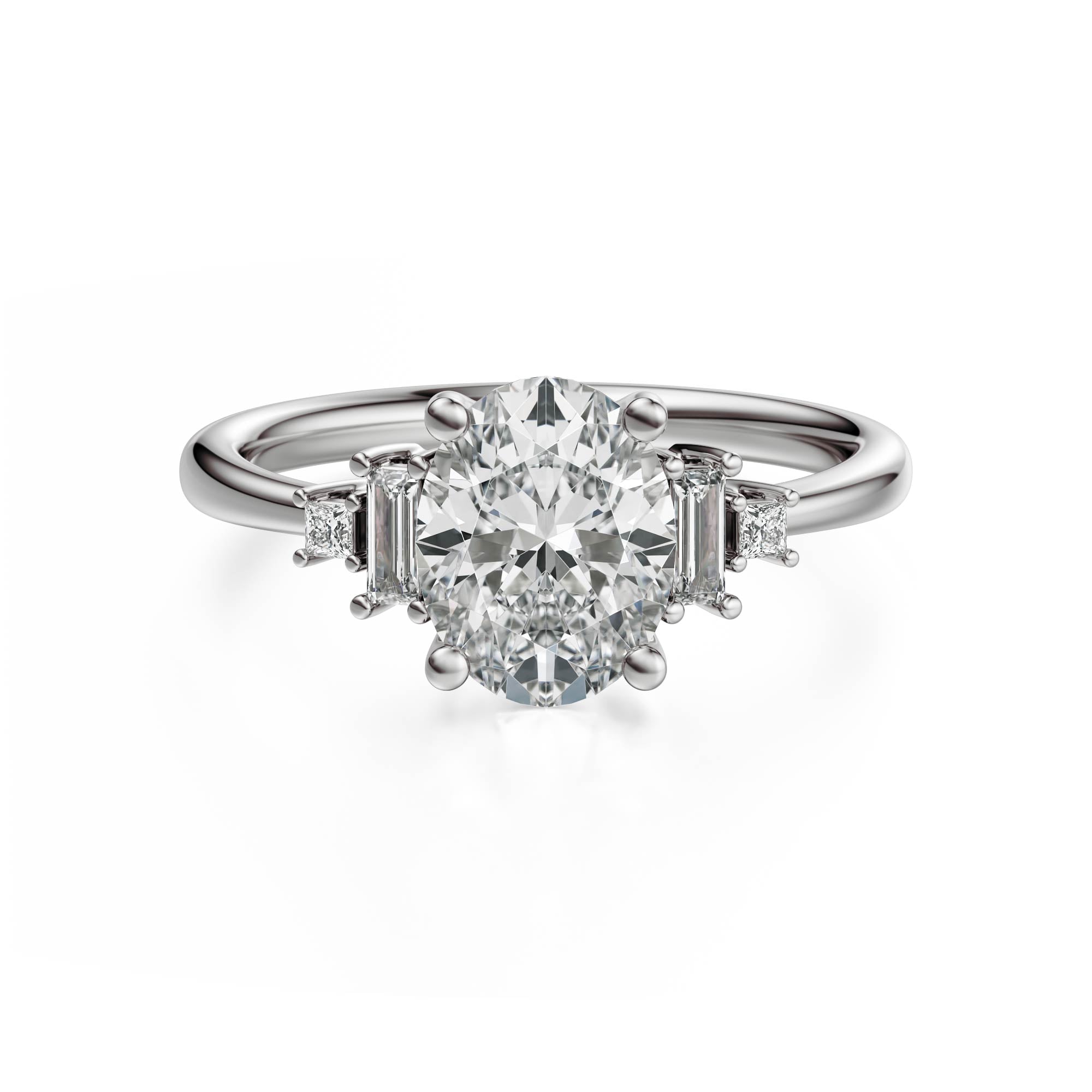 The Mira Ring | Oval