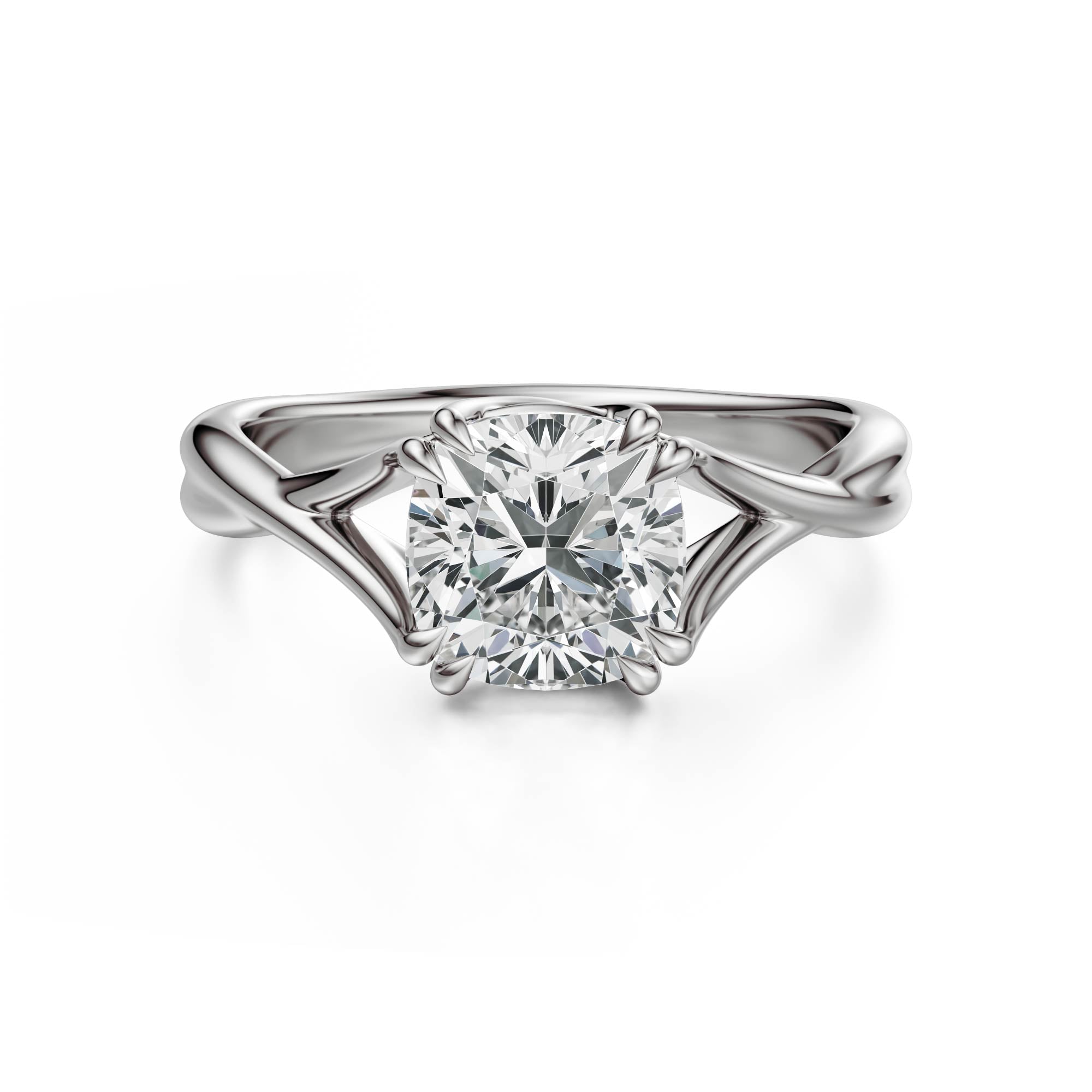 The Entwine Ring | Cushion - Lavender Creek Gems