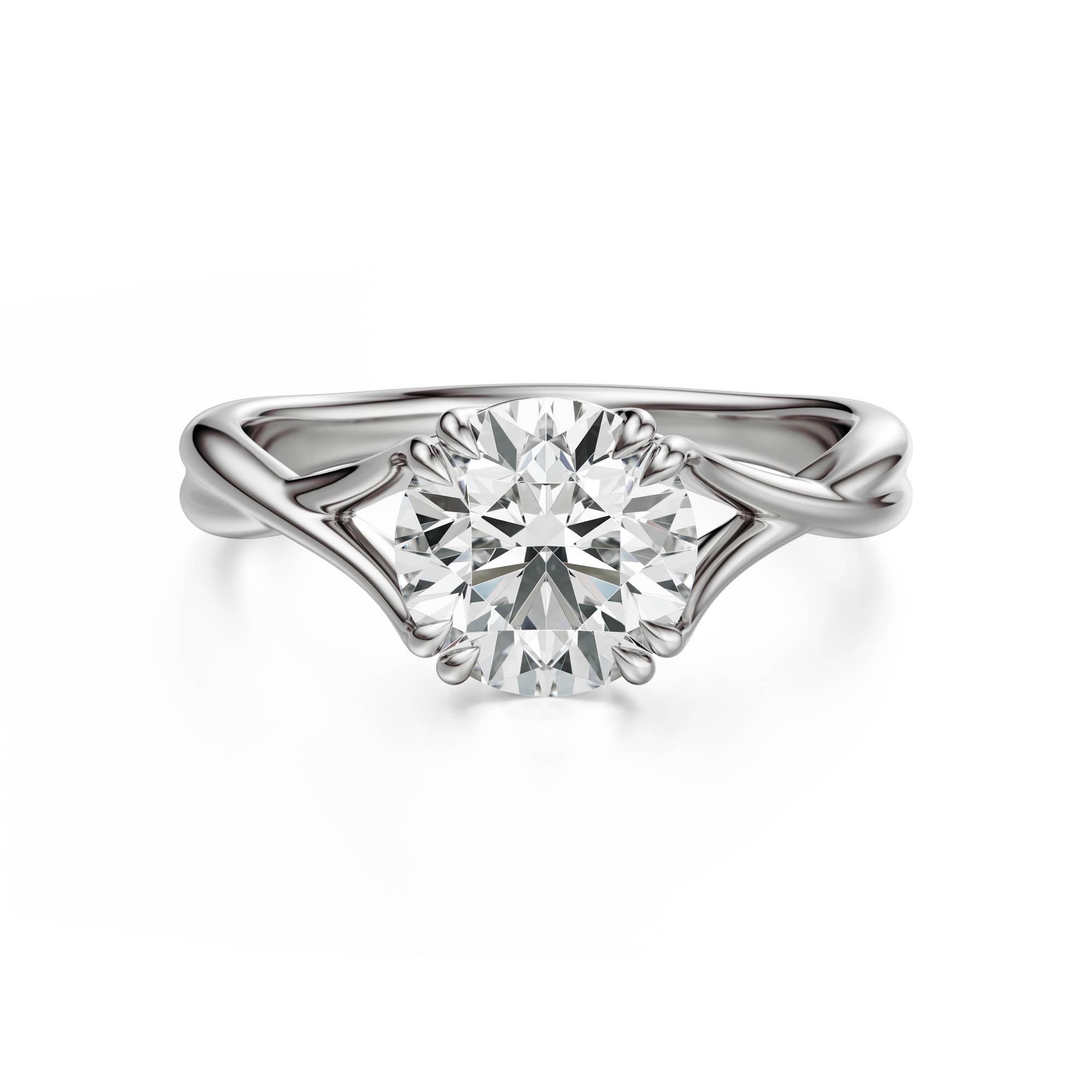 The Entwine Ring | Round - Lavender Creek Gems