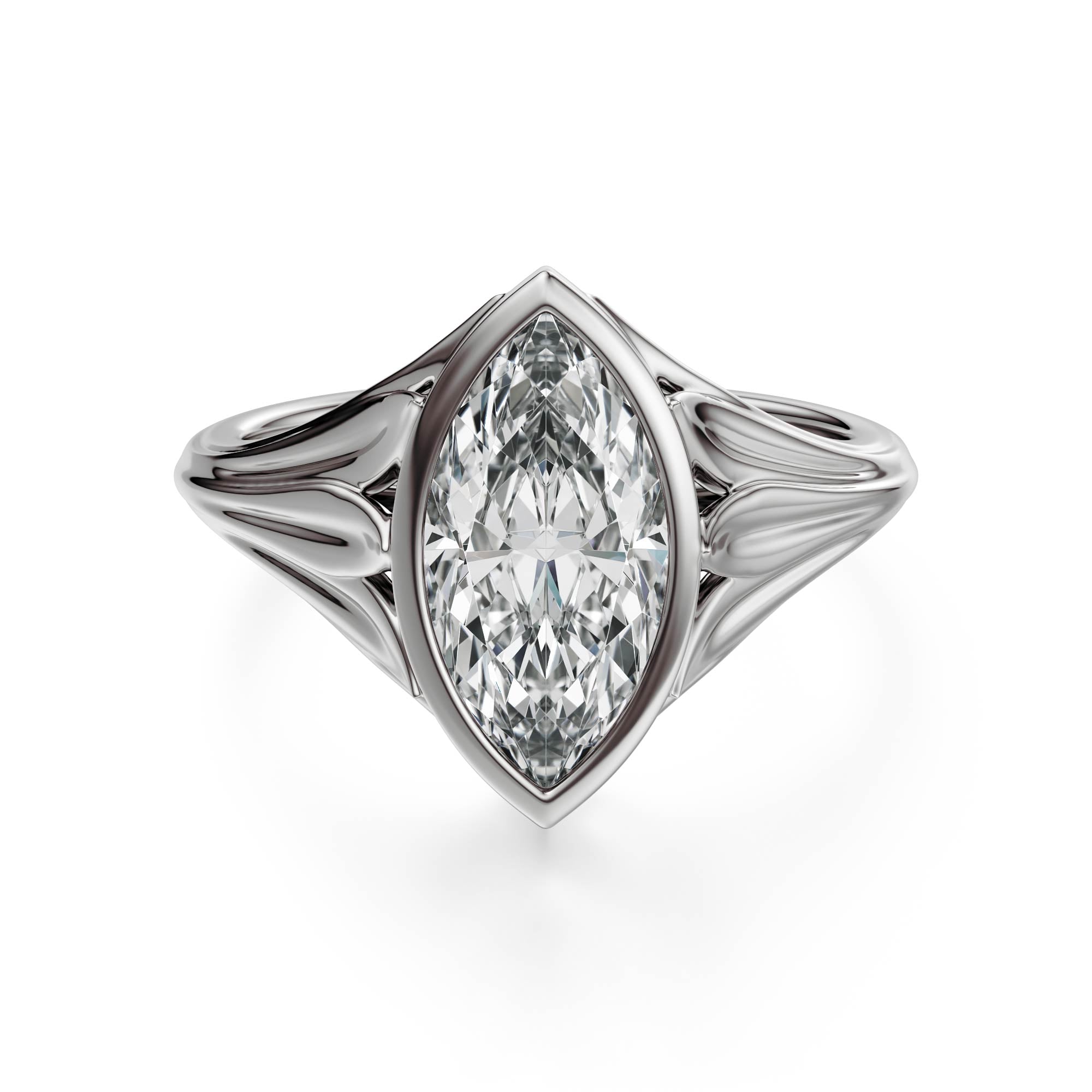 The Nightbloom Ring | Marquise - Lavender Creek Gems