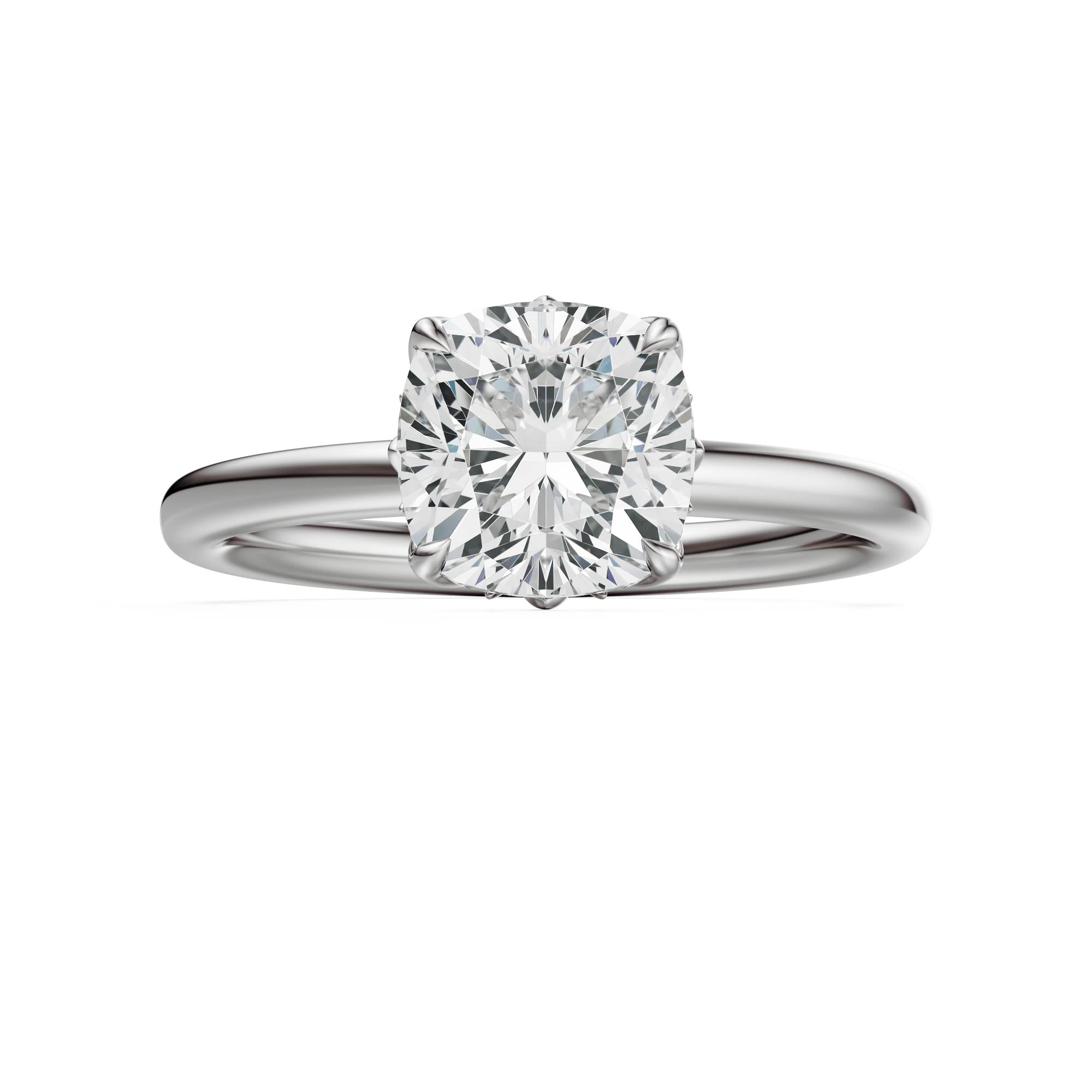 The Secret Garden Ring | Cushion | Setting Only