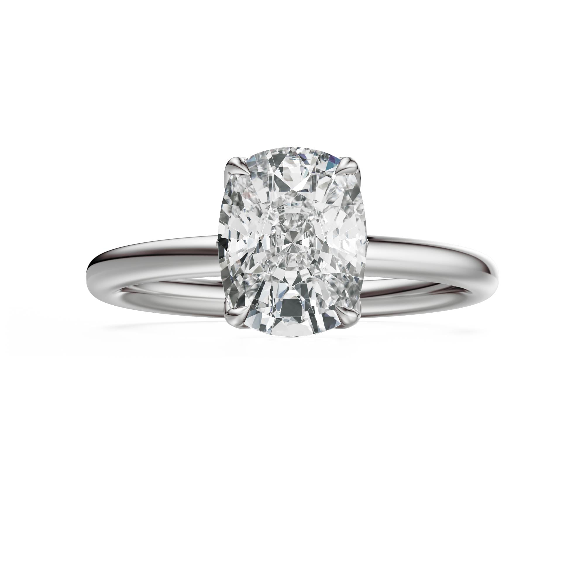 The Secret Garden Ring | Elongated Cushion | Setting Only
