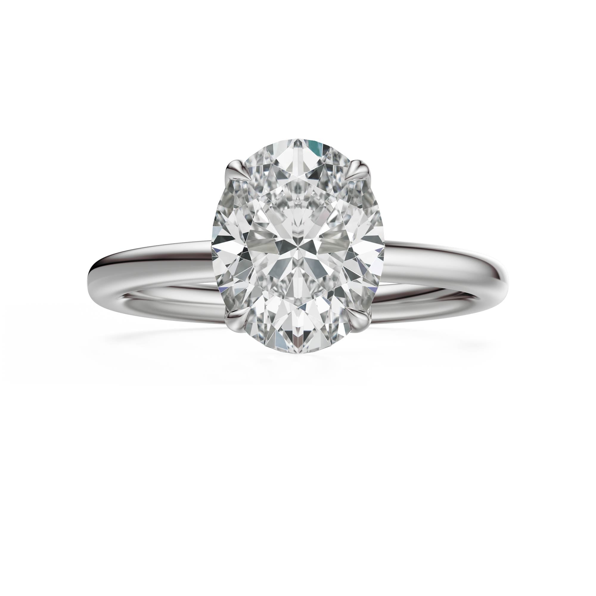 The Secret Garden Ring | Oval | Setting Only
