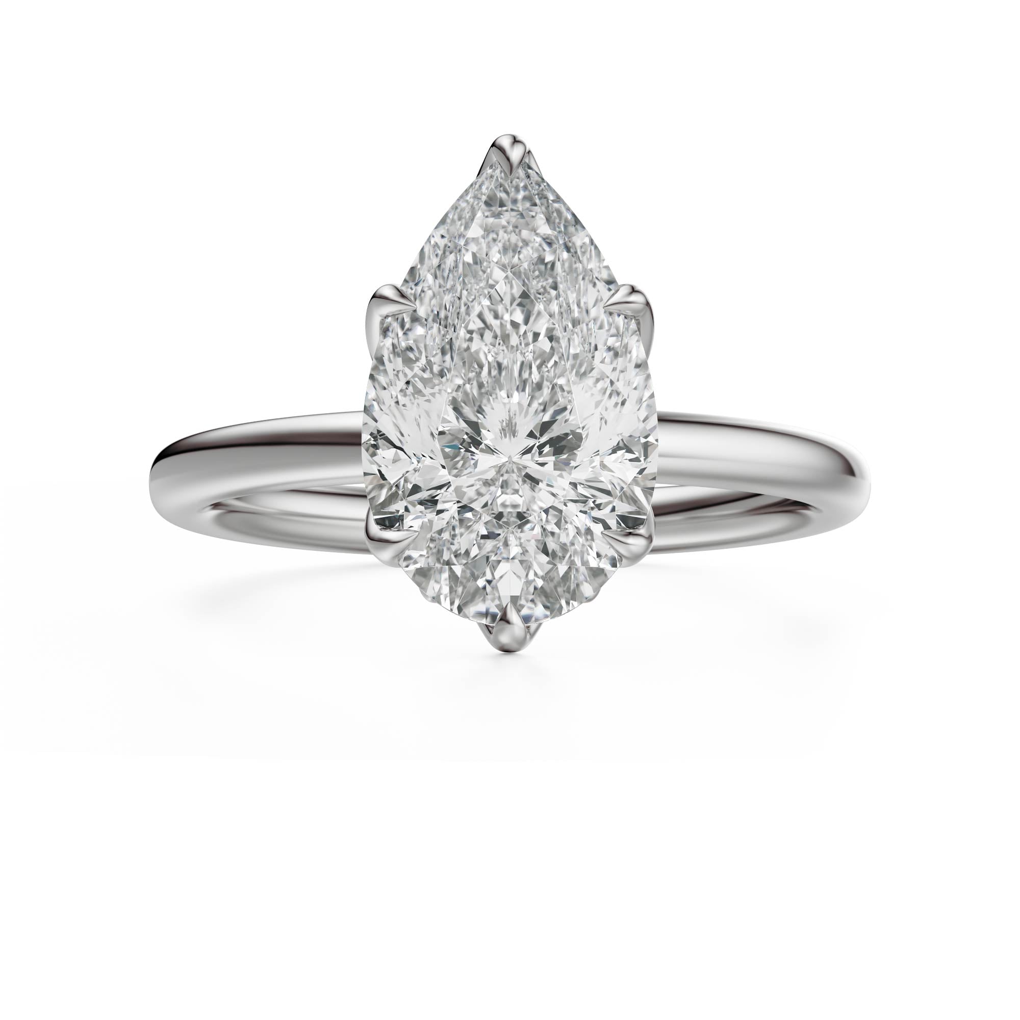 The Secret Garden Ring | Pear | Setting Only