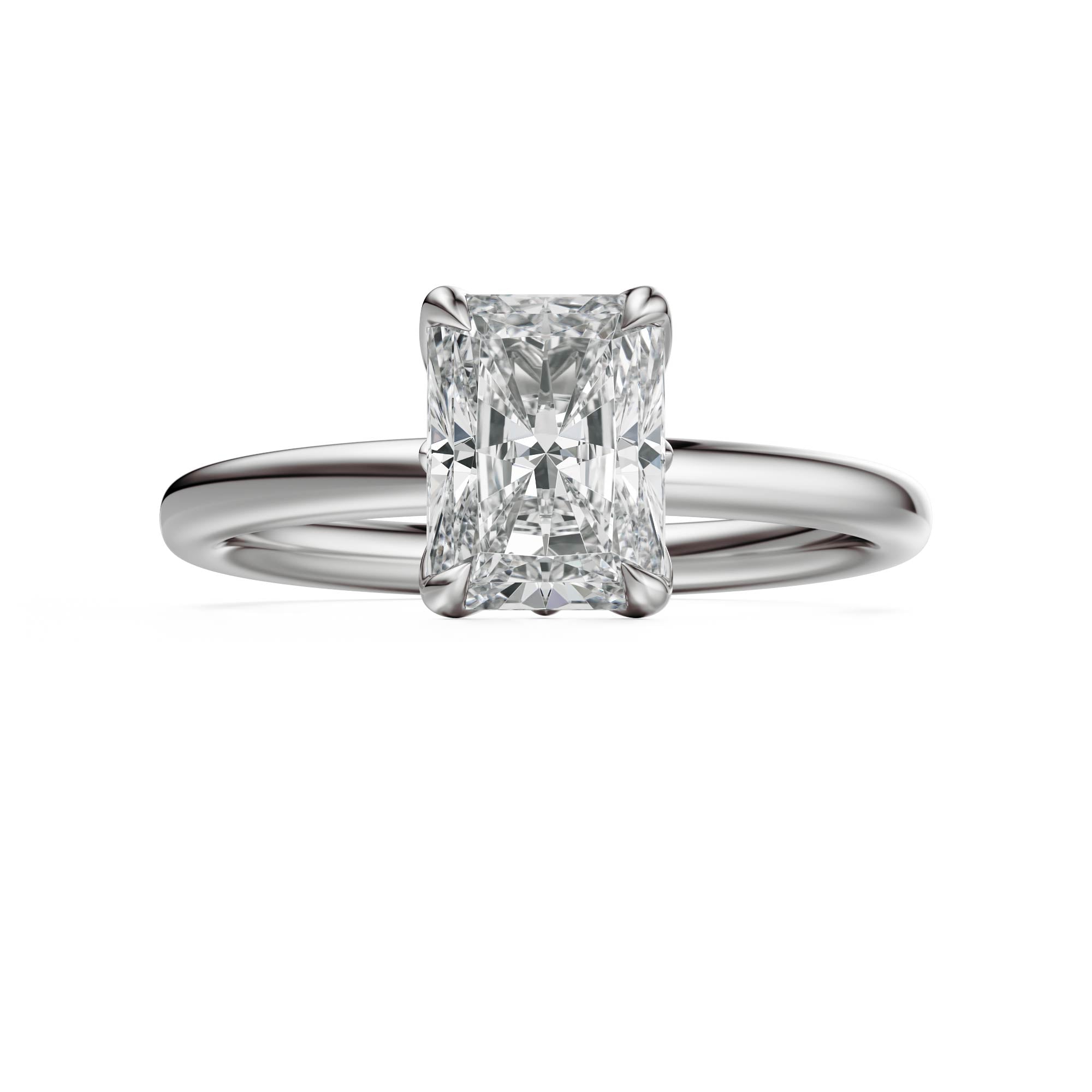 The Secret Garden Ring | Radiant | Setting Only