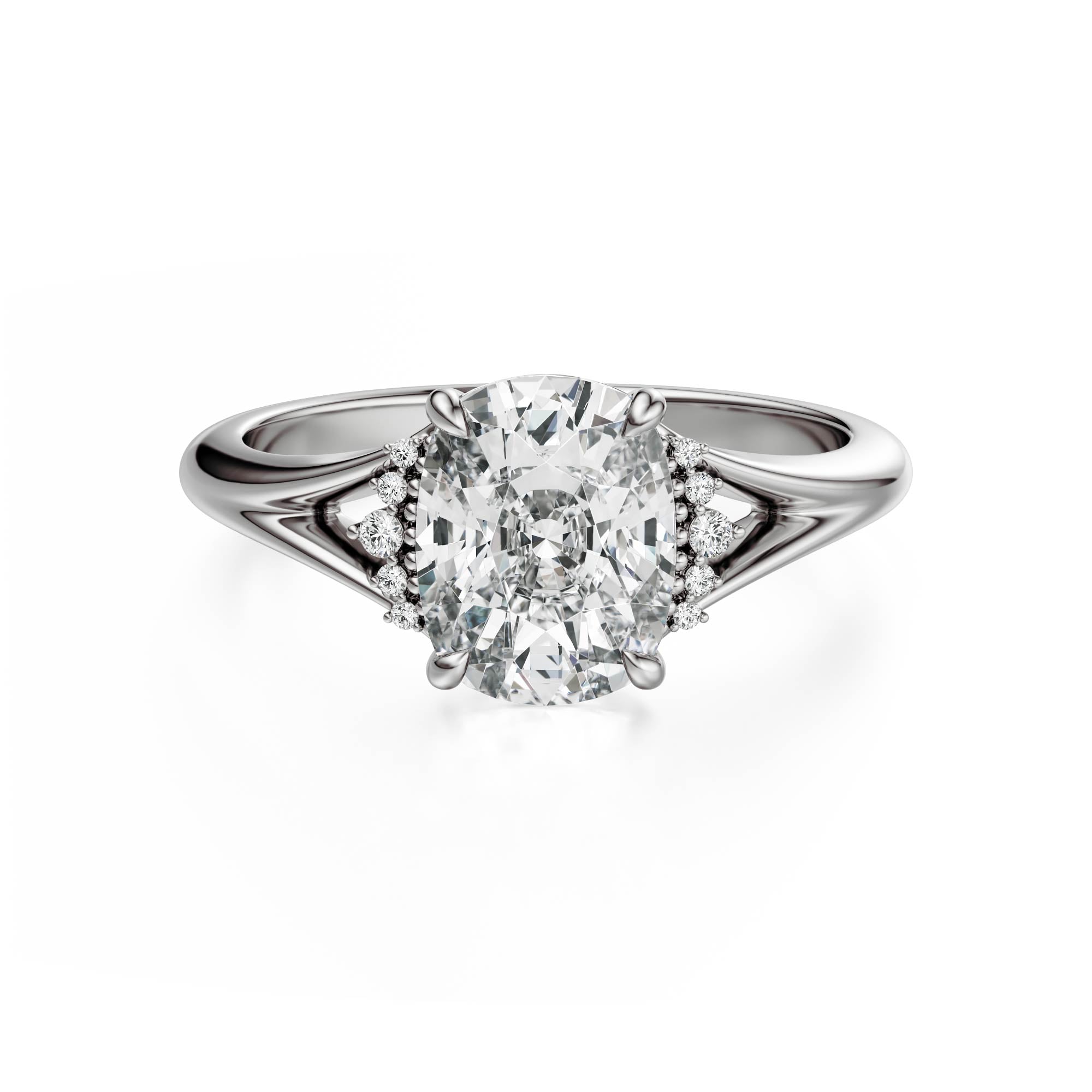 The Serendipity Ring | Elongated Cushion