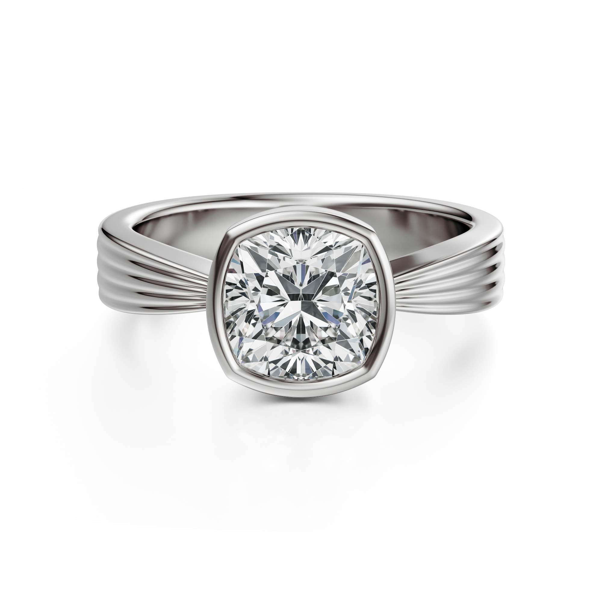 The Veil Ring | Cushion - Lavender Creek Gems