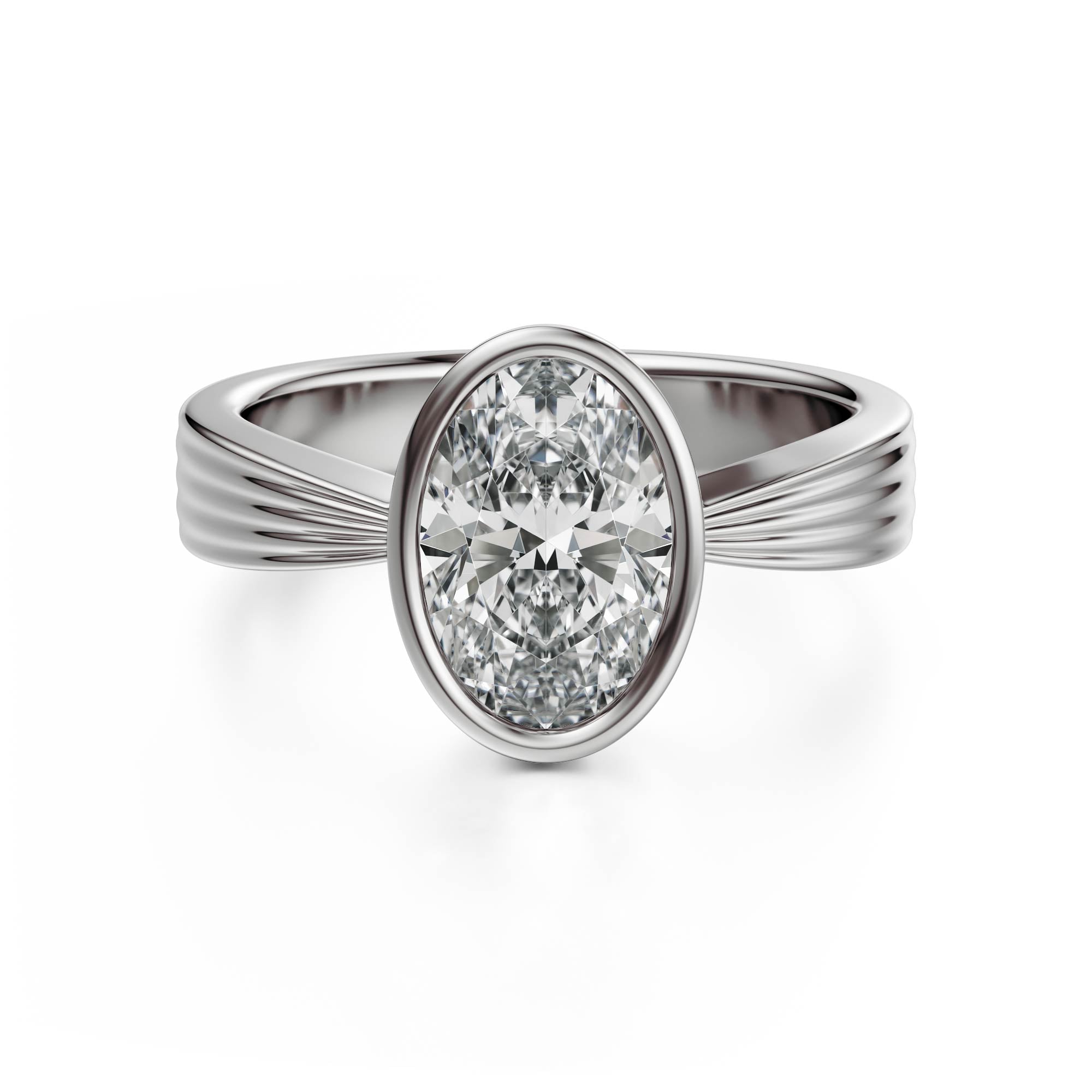 The Veil Ring | Oval - Lavender Creek Gems