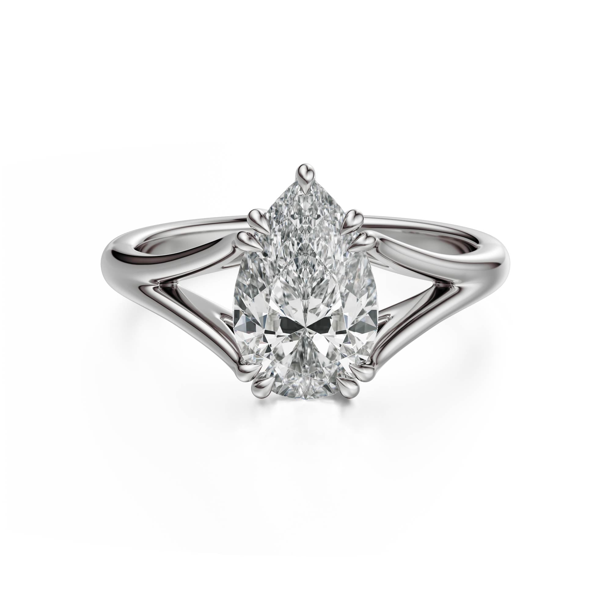 The Weaver Ring | Pear | Setting Only - Lavender Creek Gems