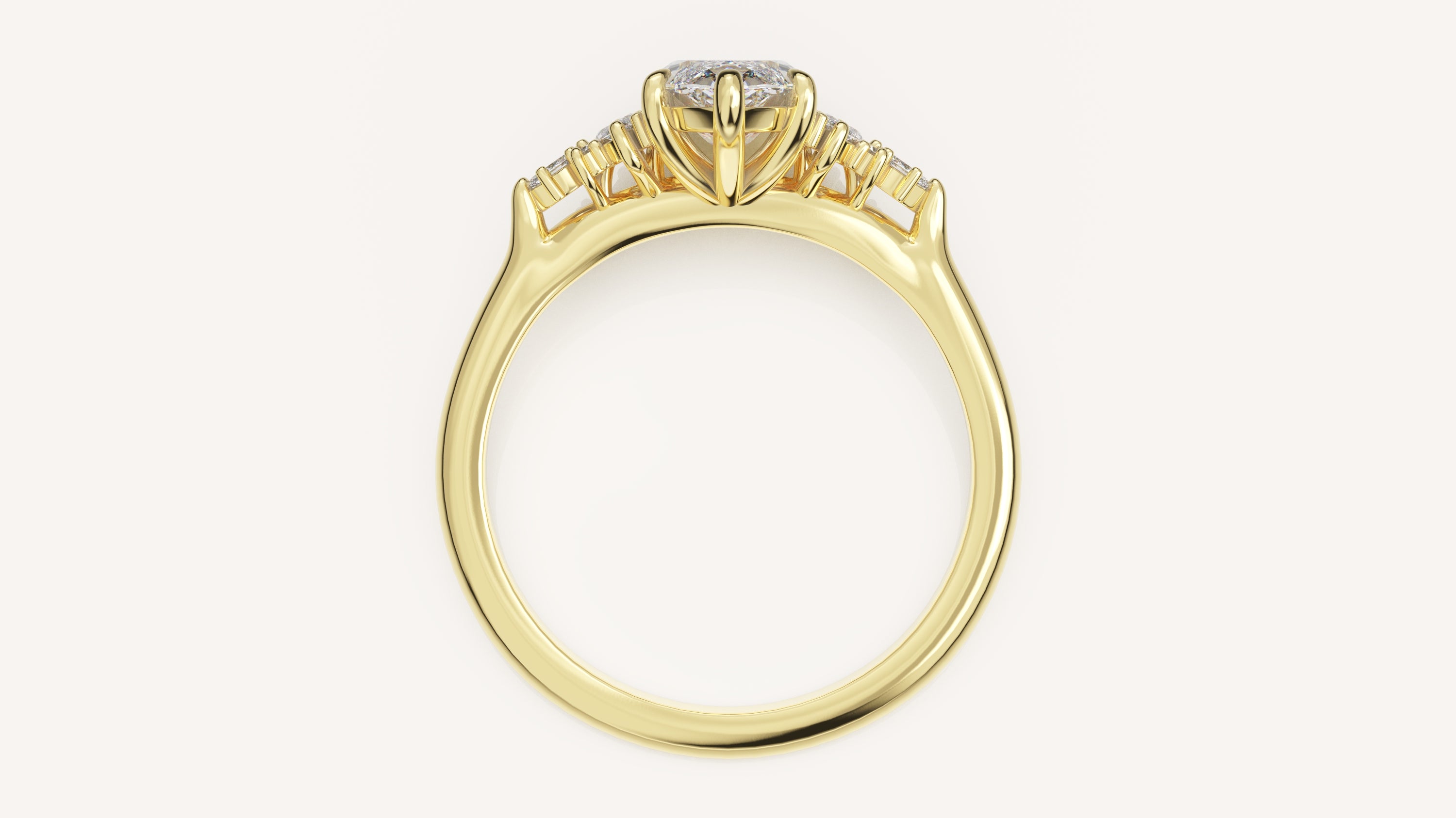 The Maeve Ring | Marquise | Setting Only - Lavender Creek Gems