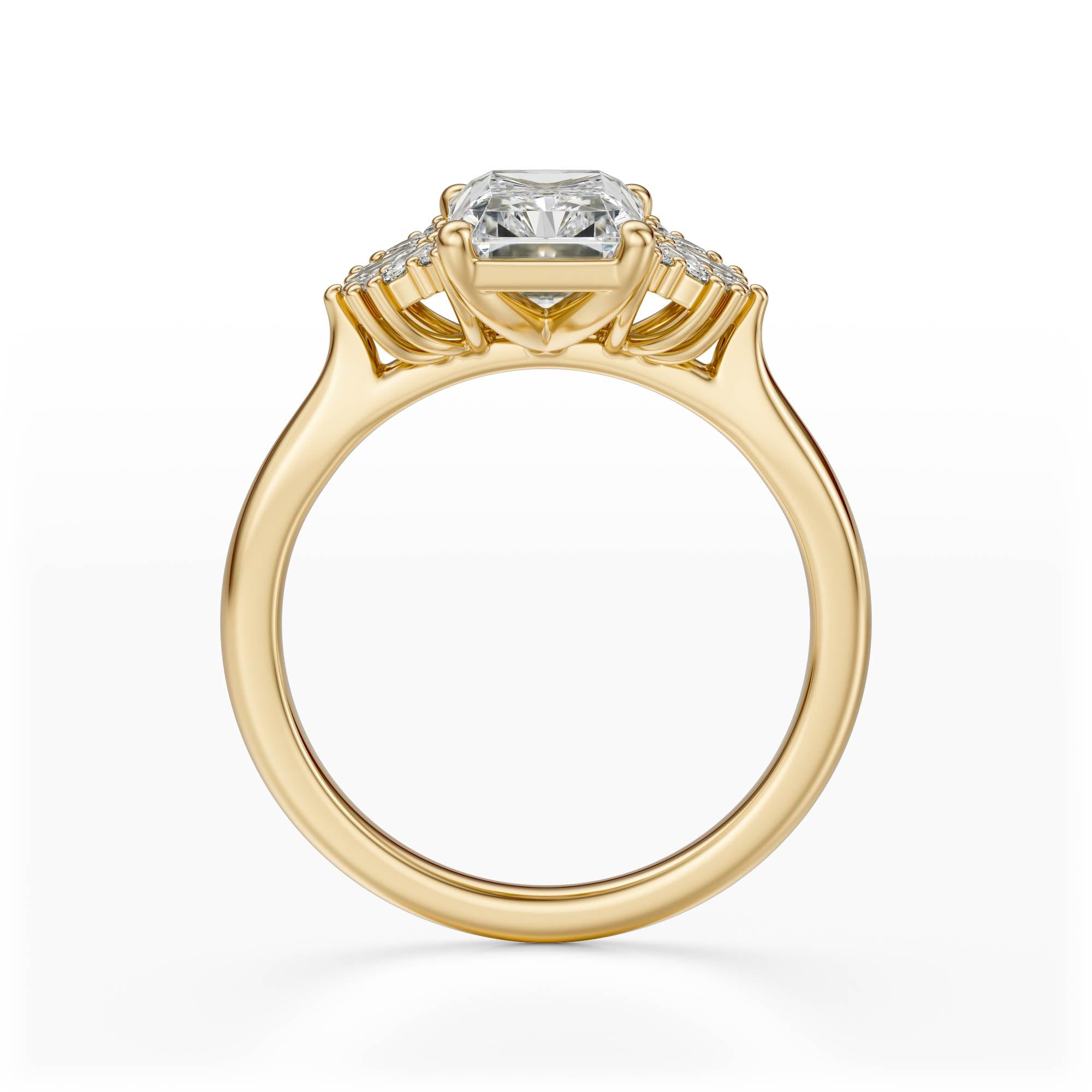 The Ambrosia Ring | Radiant - Lavender Creek Gems