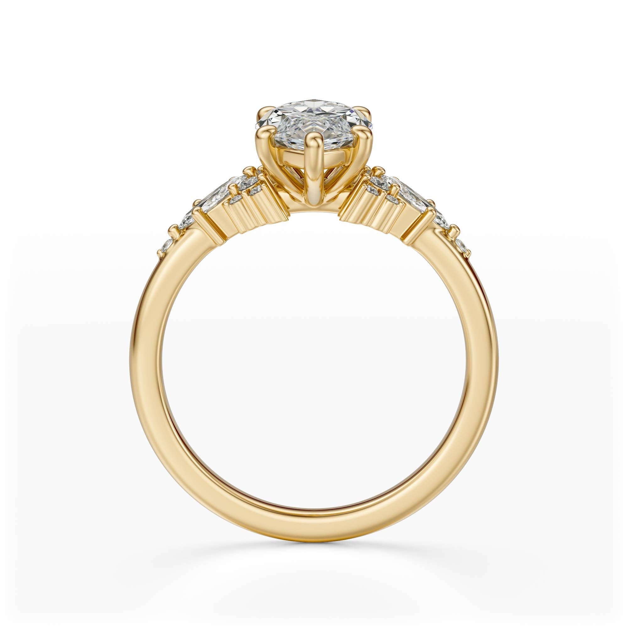 The Ascendant Ring | Marquise - Lavender Creek Gems