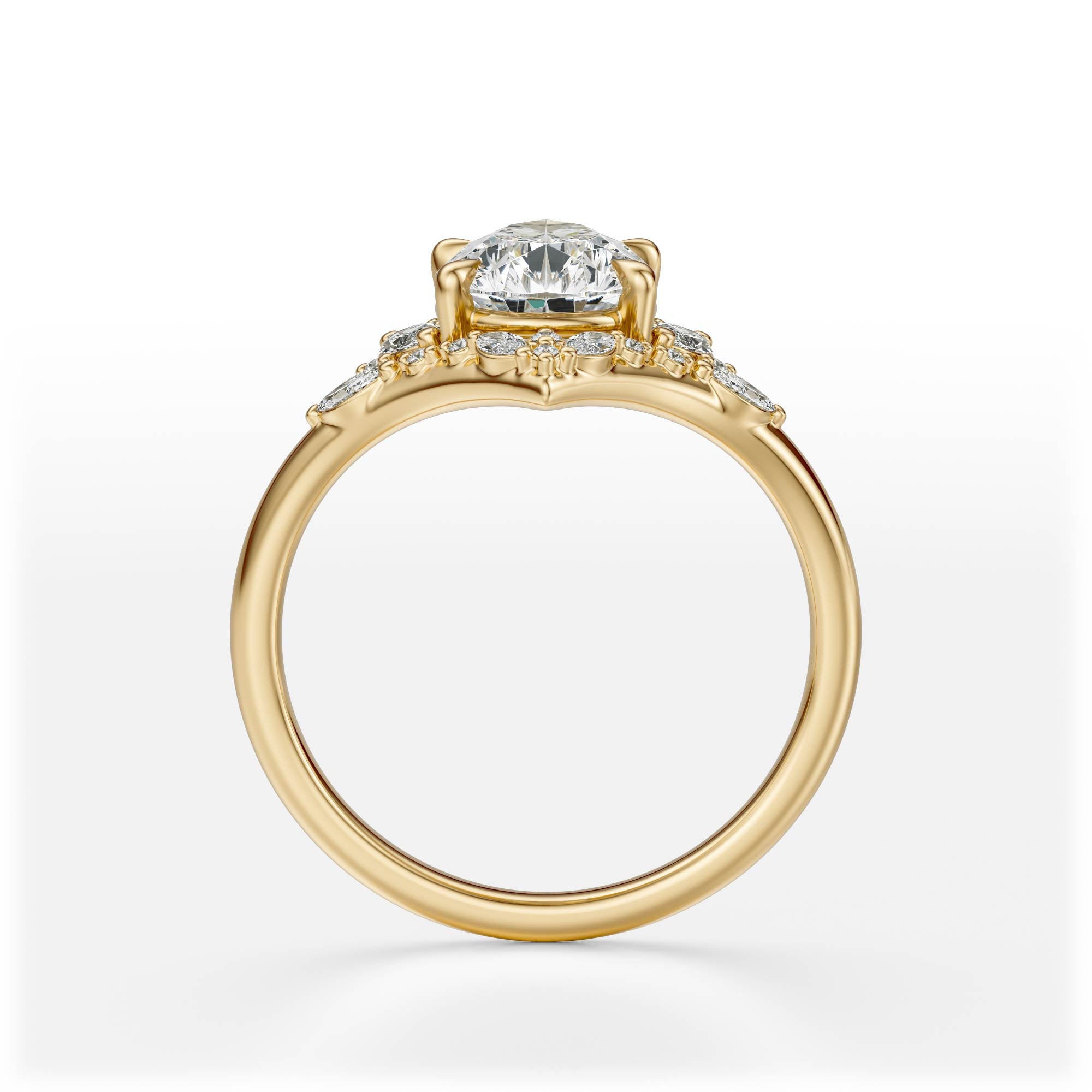 The Aurora Ring | Setting Only