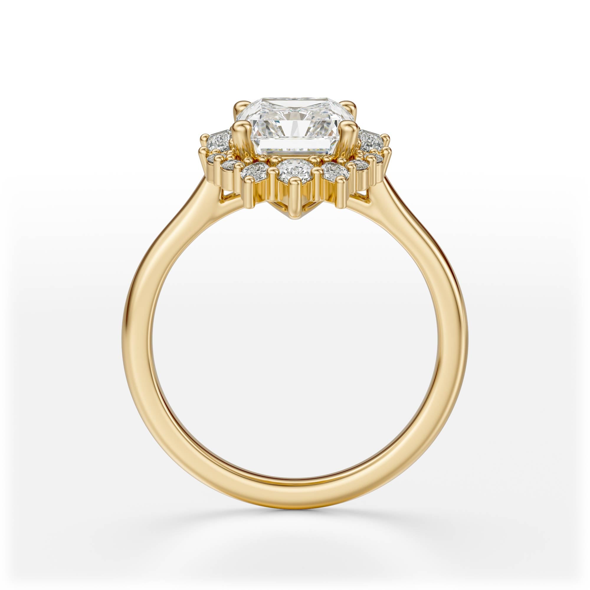 The Georgia Ring | Radiant | Setting Only