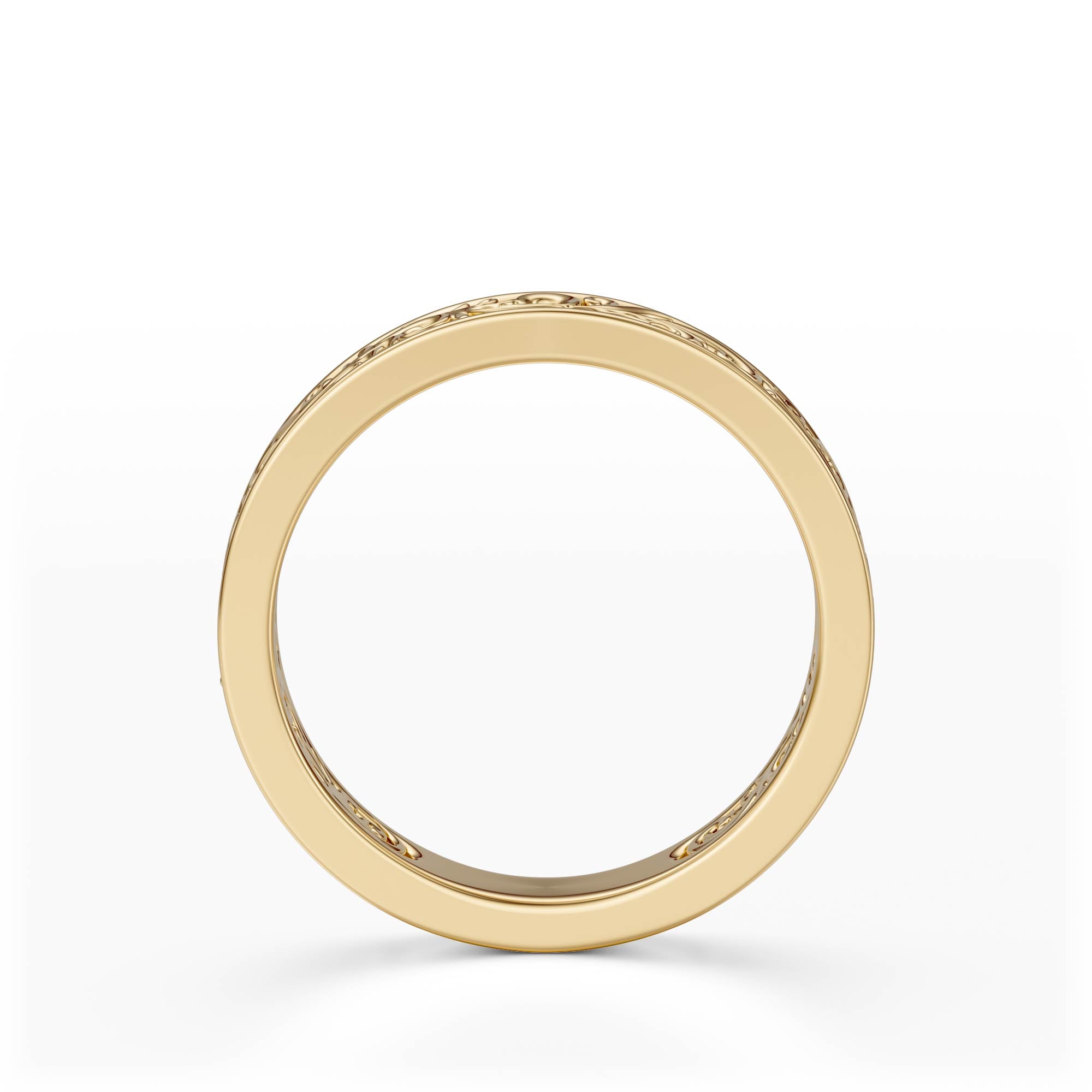 The Gilded Scroll Band - Lavender Creek Gems