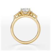 The Maeve Ring | Elongated Cushion | Setting Only - Lavender Creek Gems