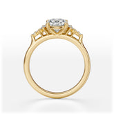 The Maeve Ring | Oval | Setting Only - Lavender Creek Gems