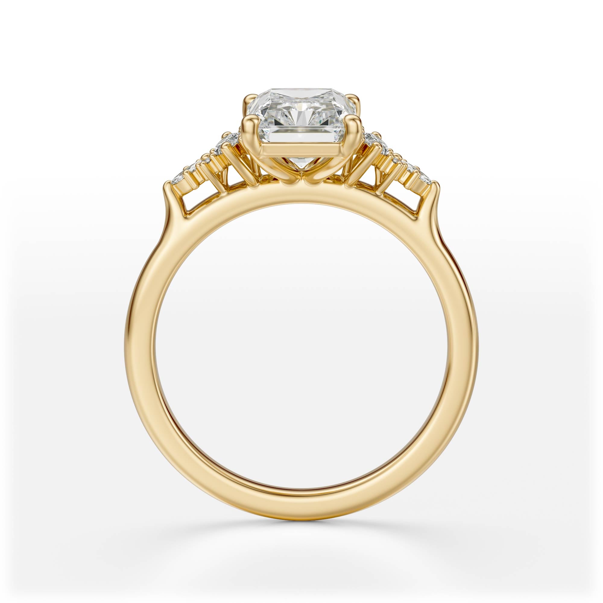The Maeve Ring | Radiant | Setting Only