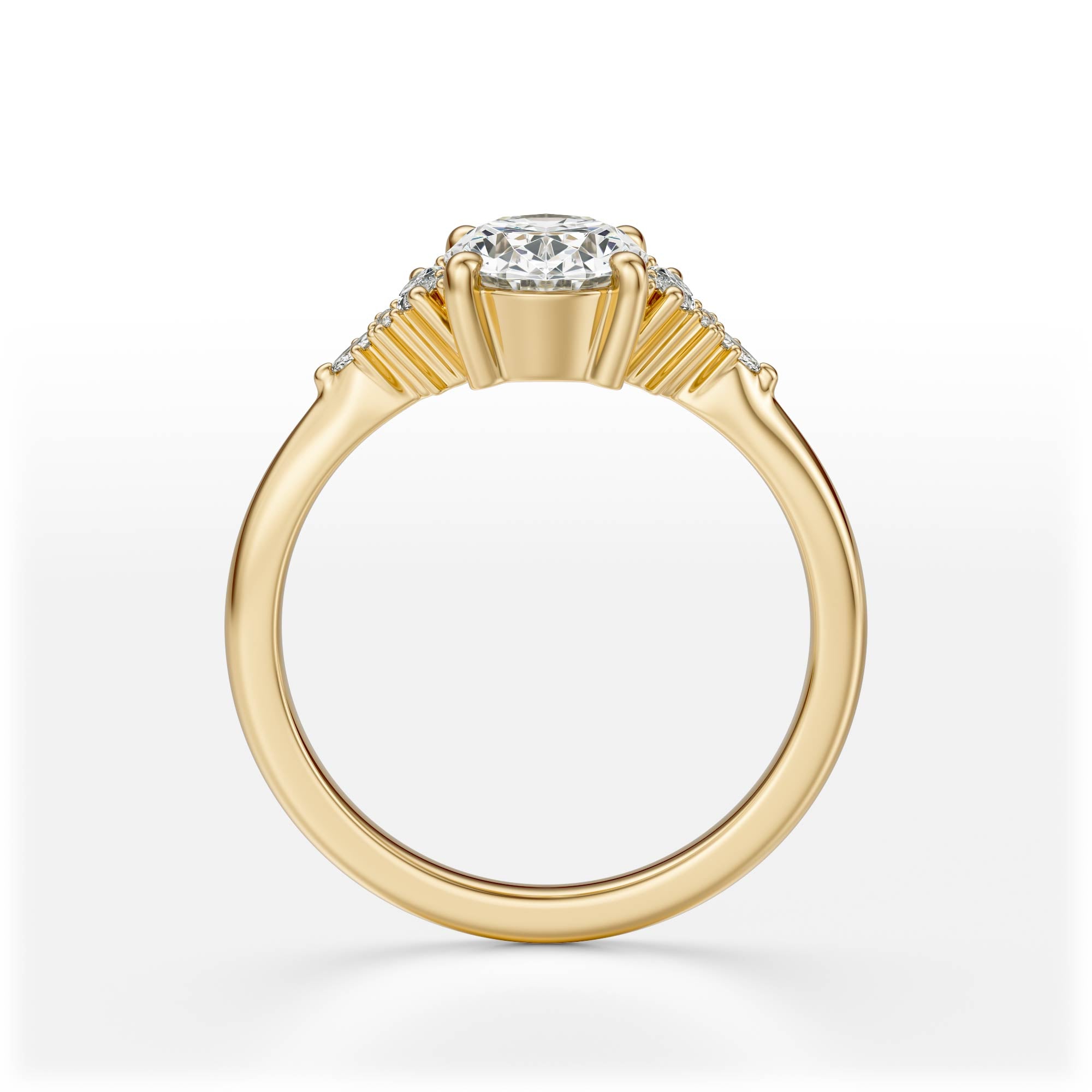 The Low Maeve Ring | Oval