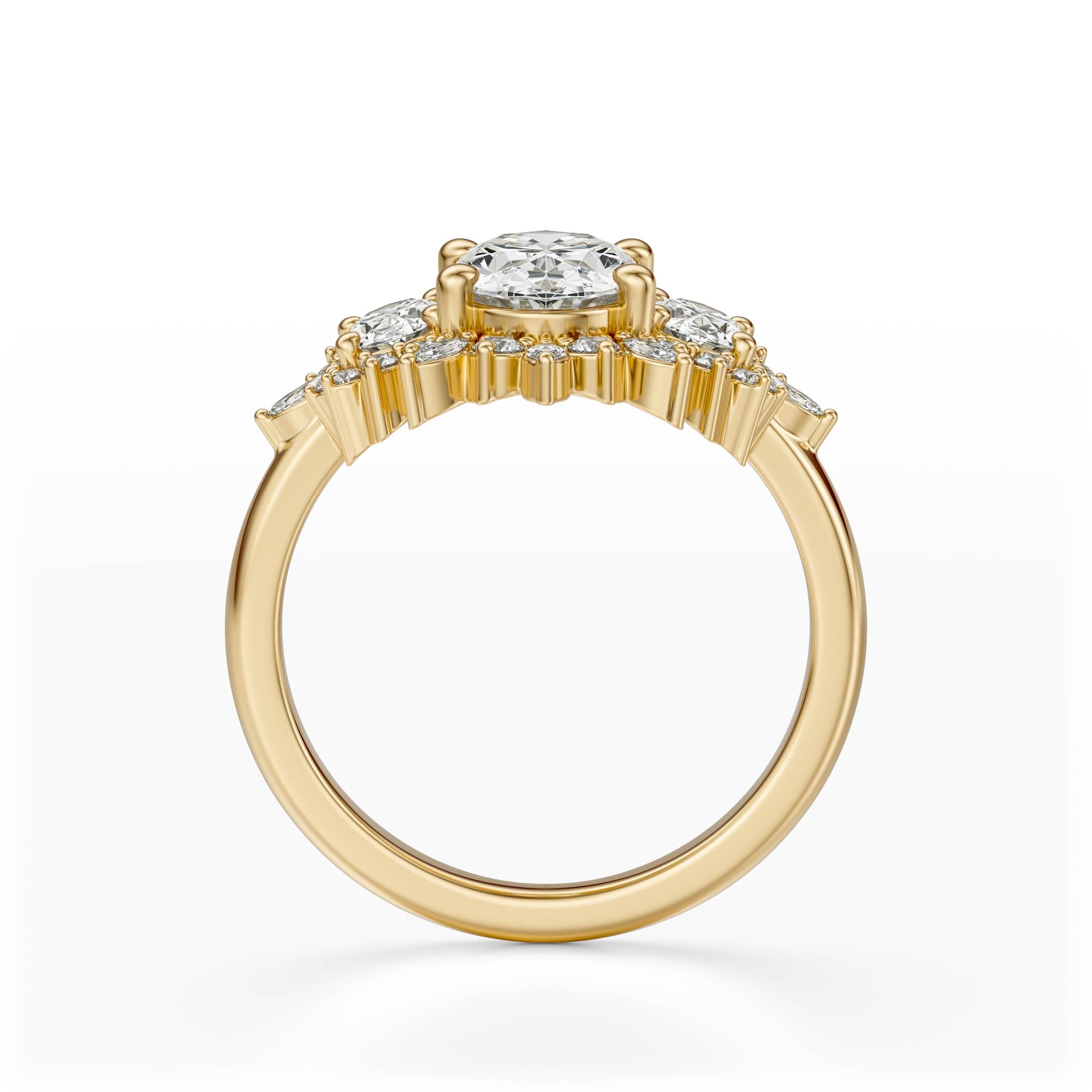 The Marial Ring | Oval