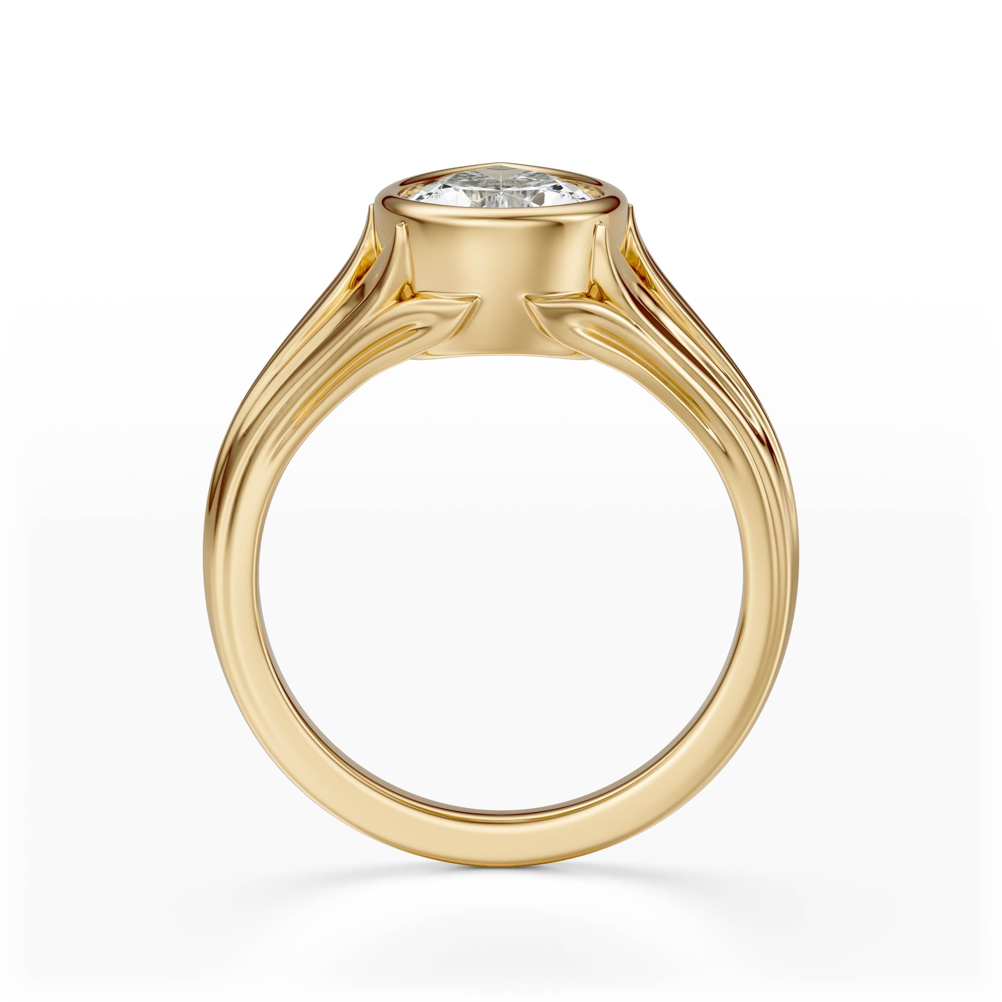 The Nightbloom Ring | Pear - Lavender Creek Gems