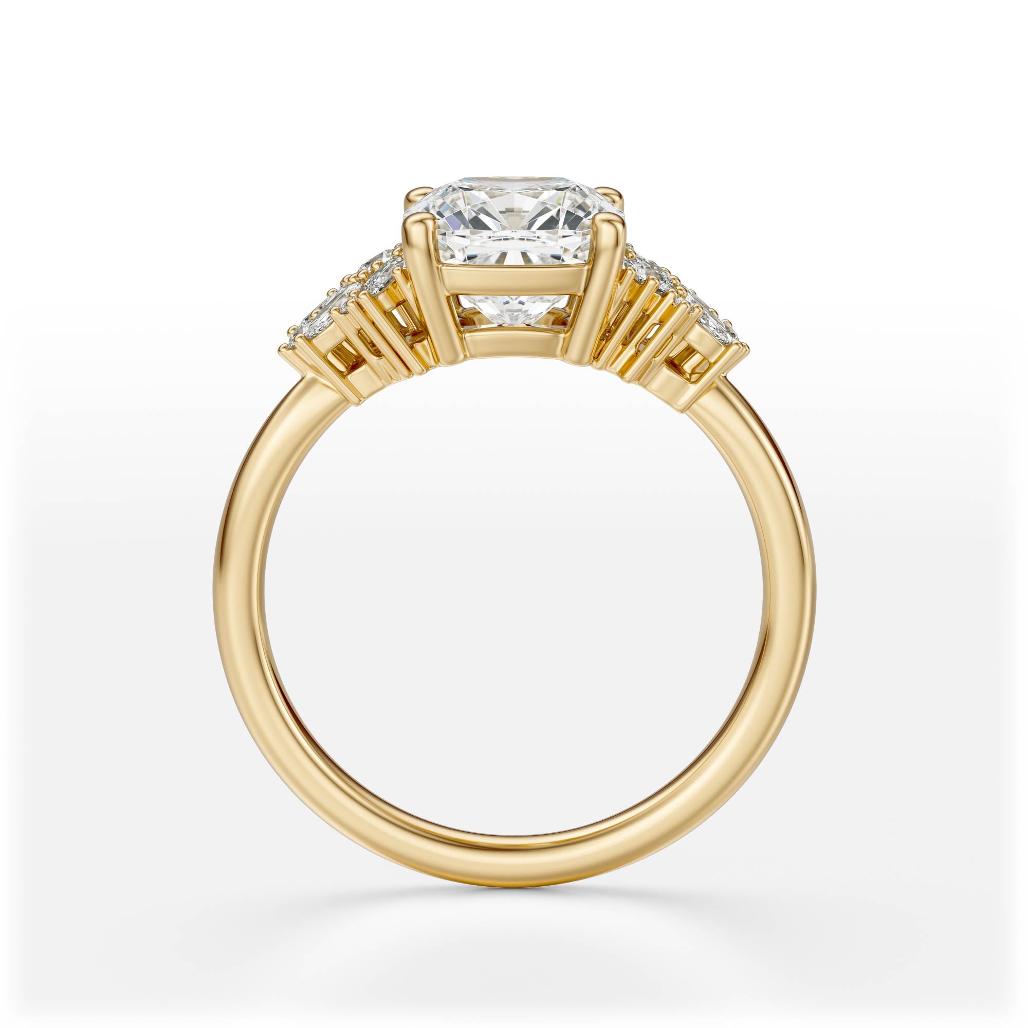 The Rosalie Ring | Cushion | Setting Only