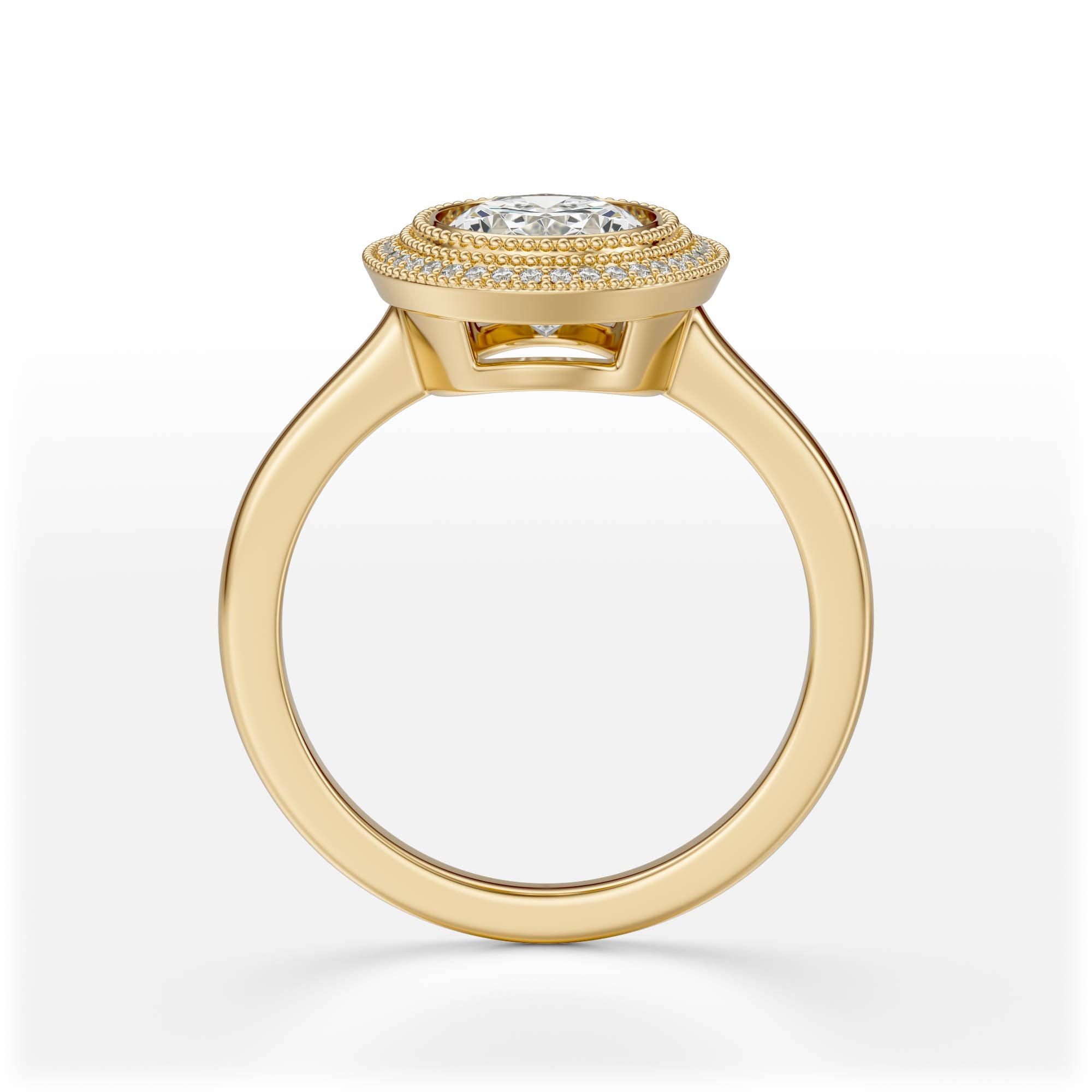 The Satine Ring | Oval