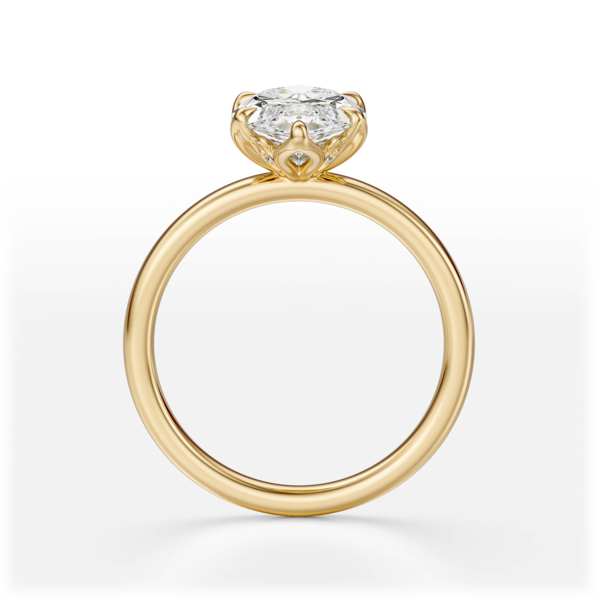 The Secret Garden Ring | Marquise | Setting Only