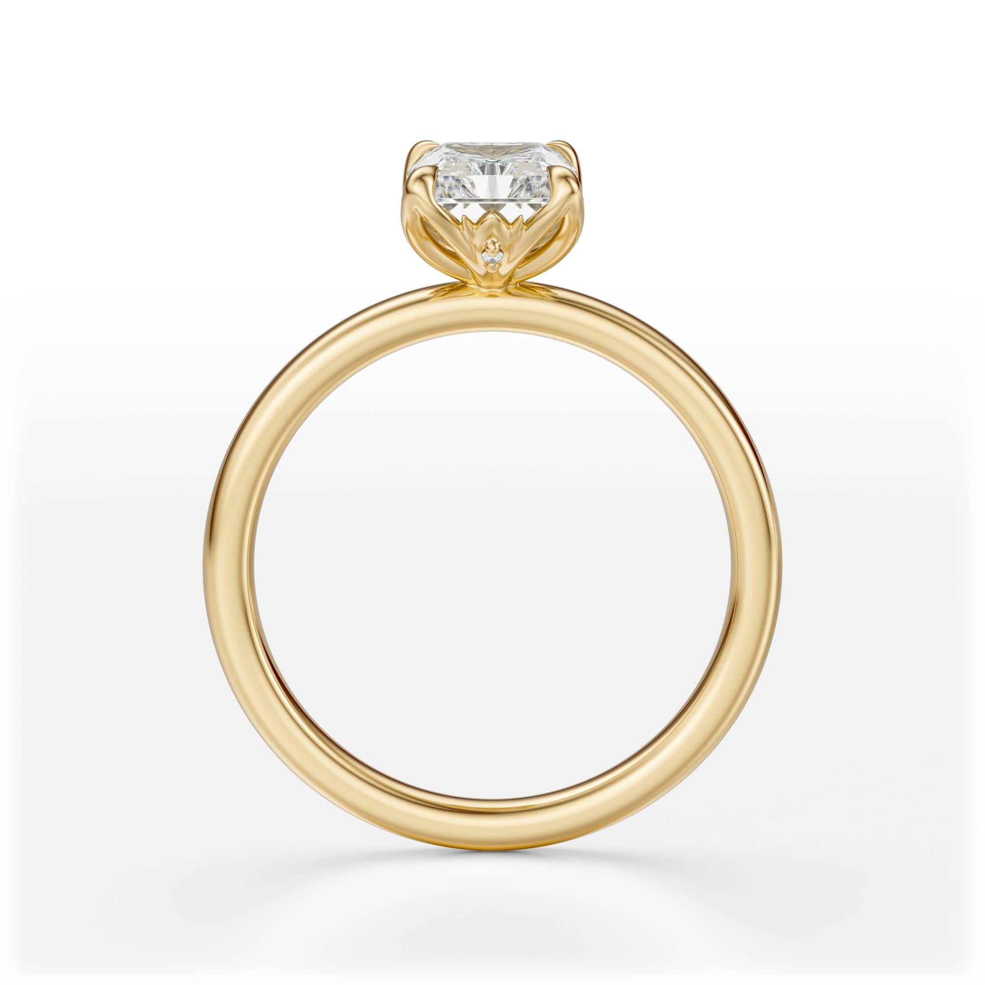 The Secret Garden Ring | Radiant | Setting Only