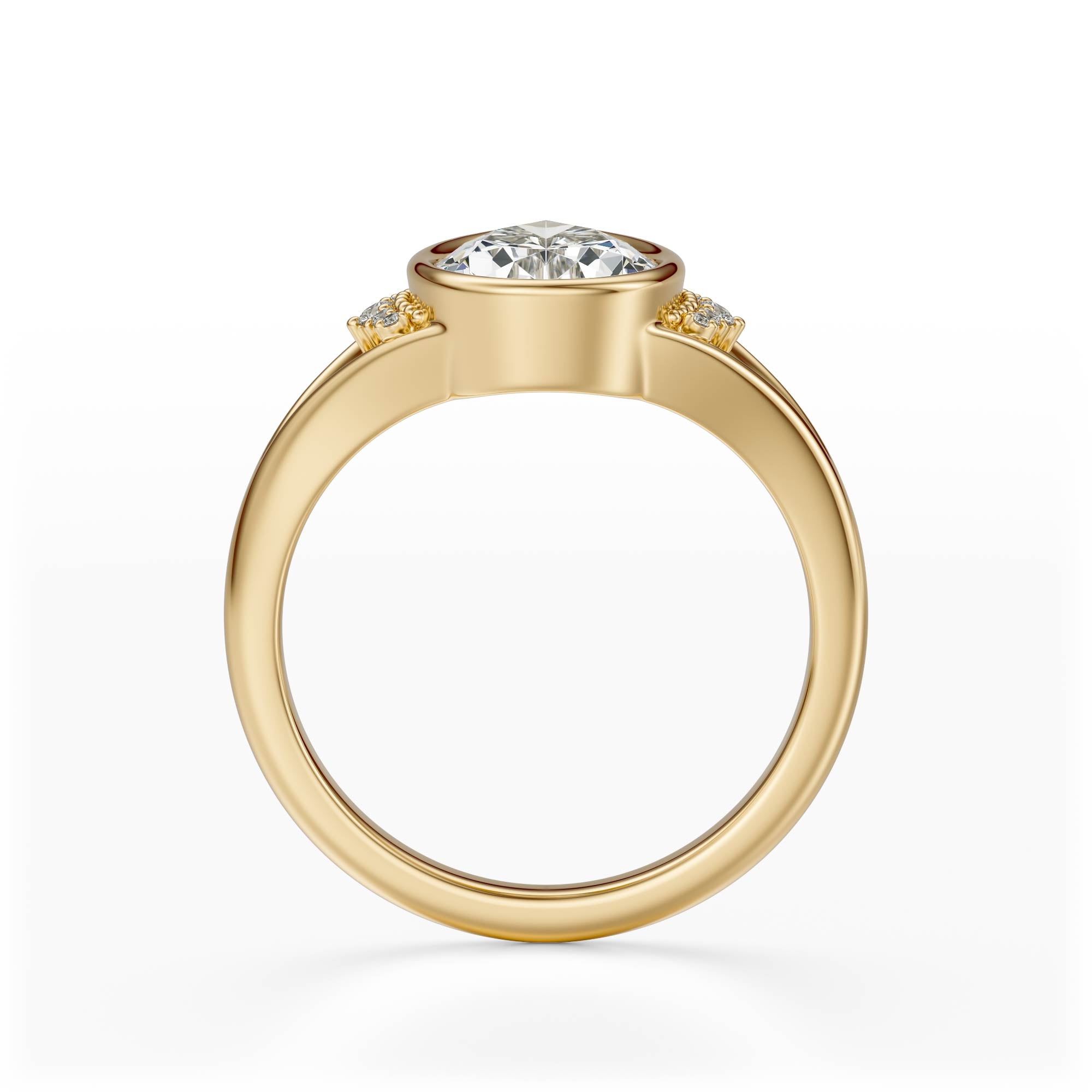 The Bezel Serendipity Ring | Pear