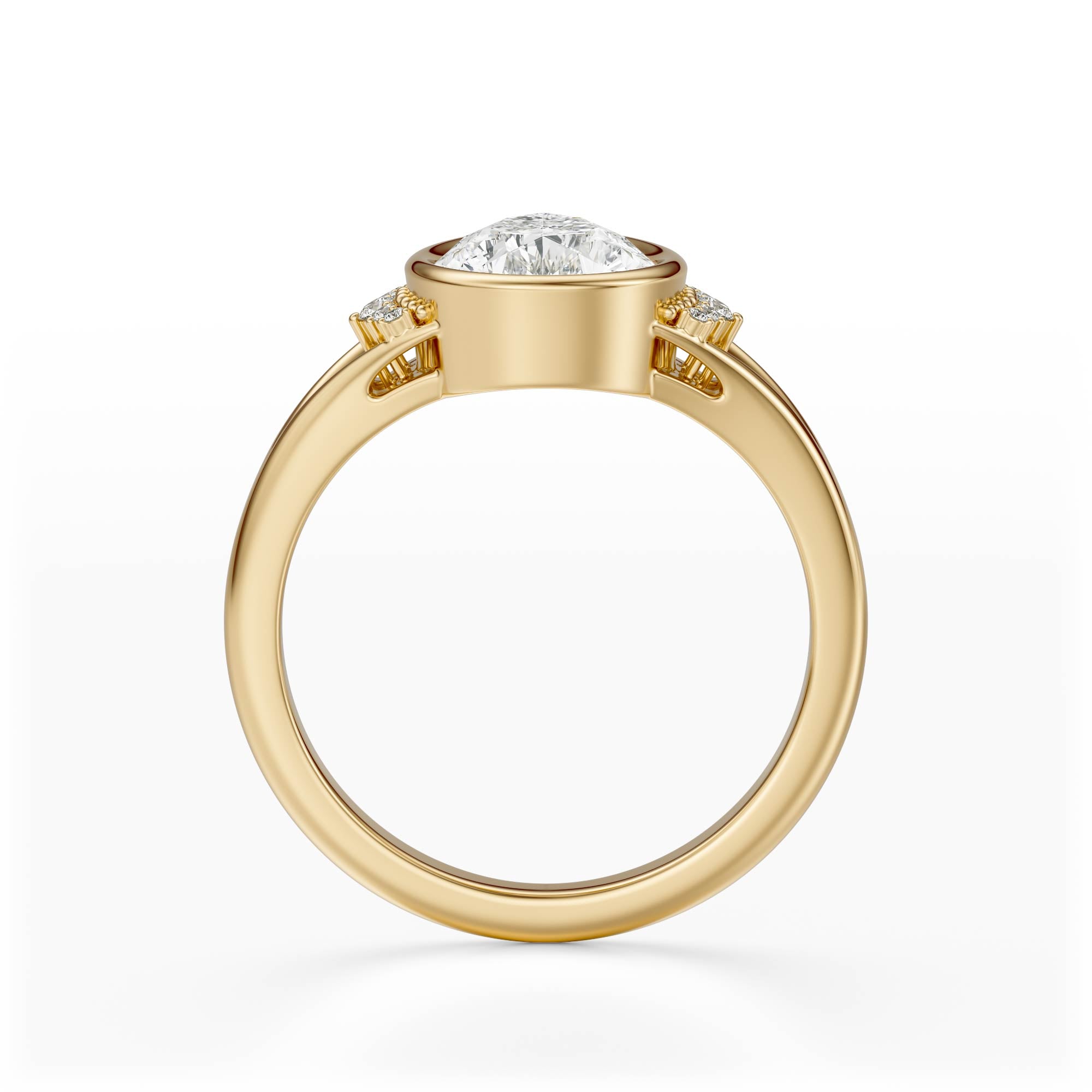 The Bezel Serendipity Ring | Pear