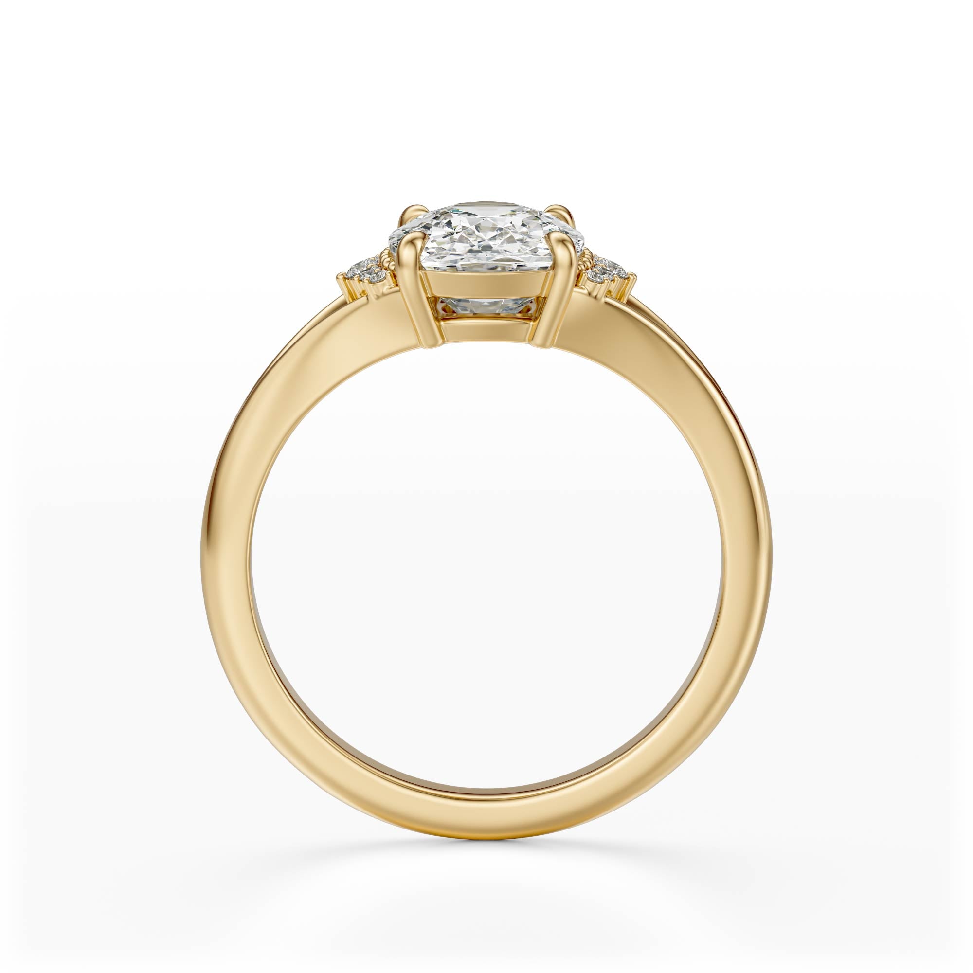 The Serendipity Ring | Elongated Cushion