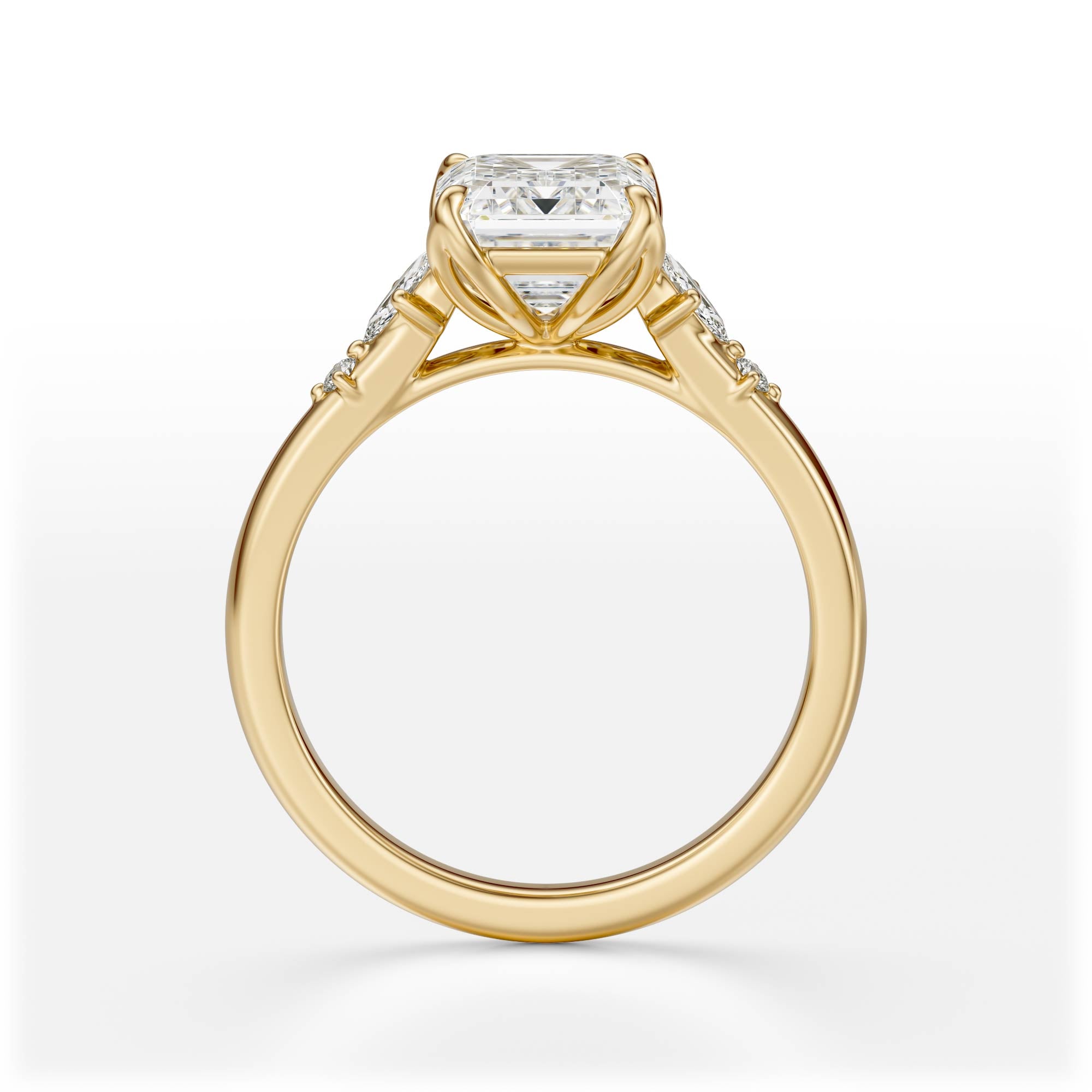The Skye Ring | Emerald Cut - Lavender Creek Gems